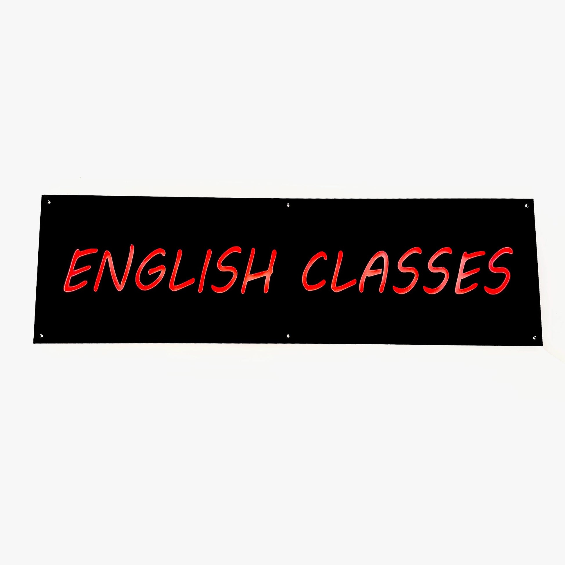 Rectangular-shaped custom logo signage for educational classes made of — 4