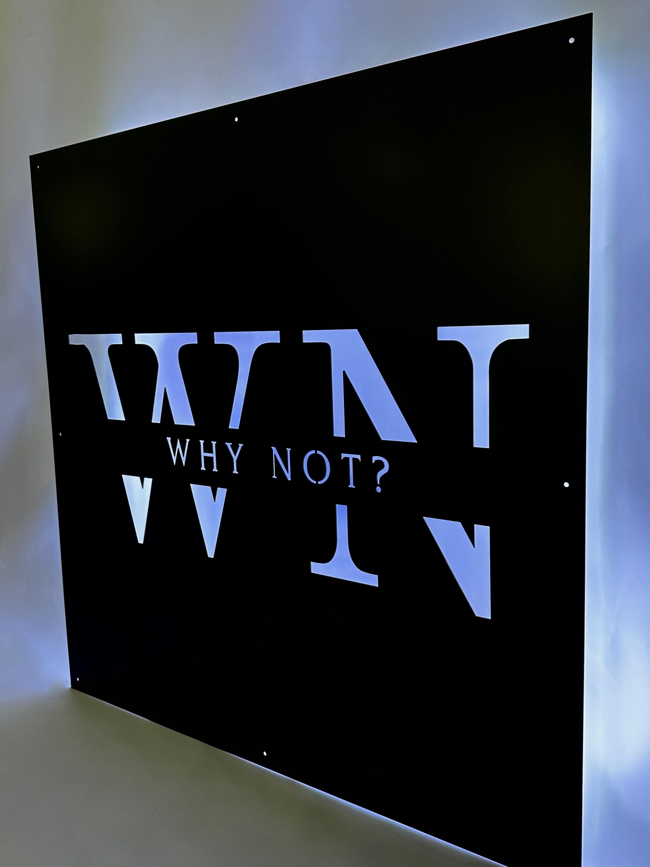 Square Custom Backlit Business Sign — 3