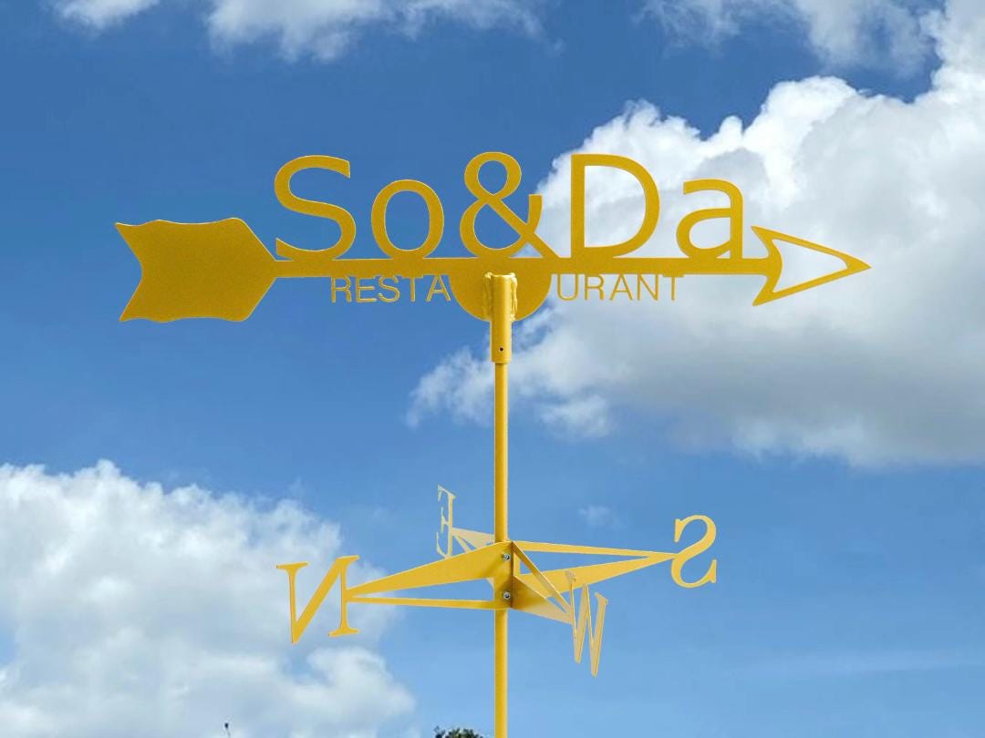Custom Metal Weathervane — 4