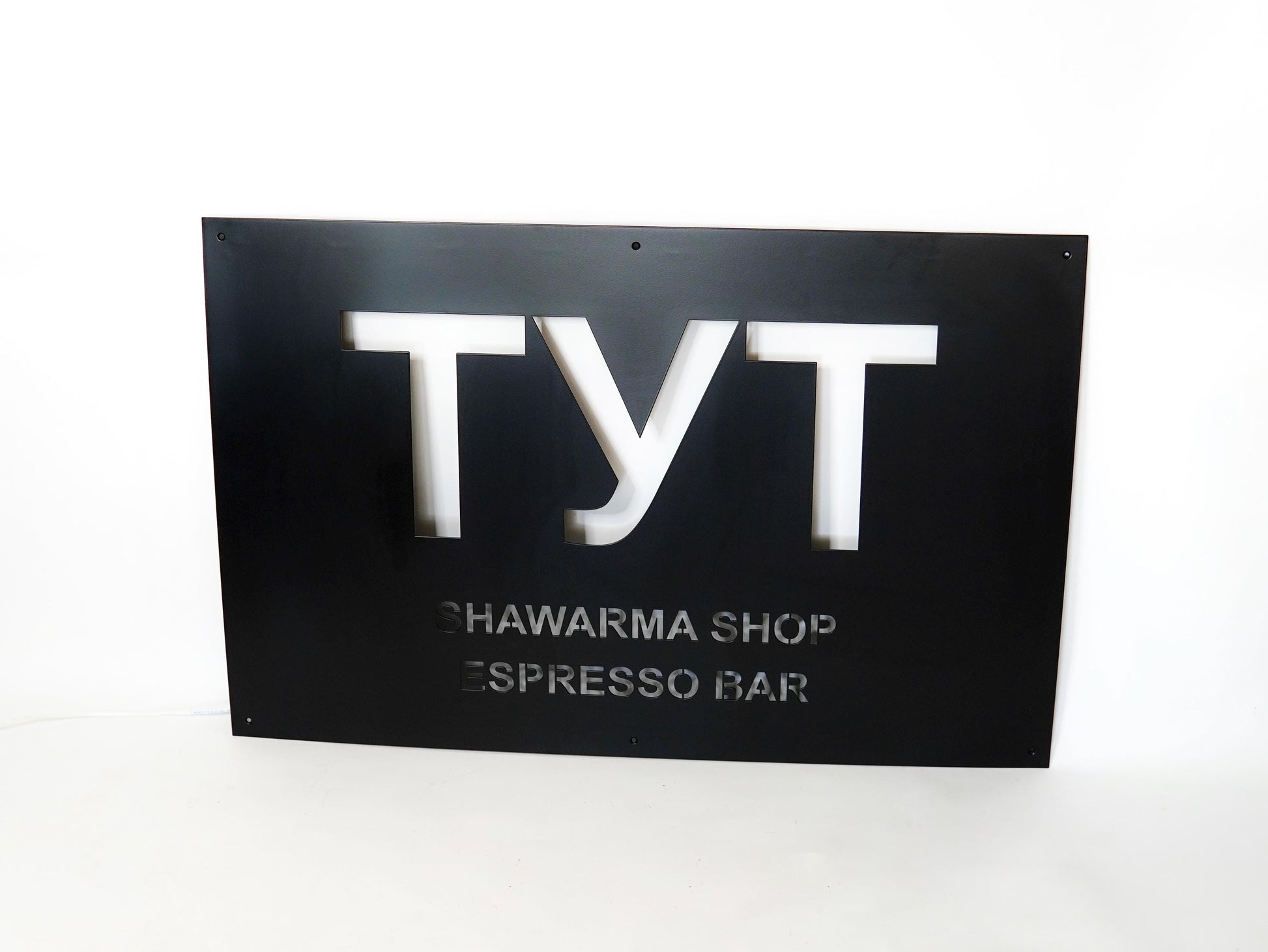 Custom LED Metal Sign — 5
