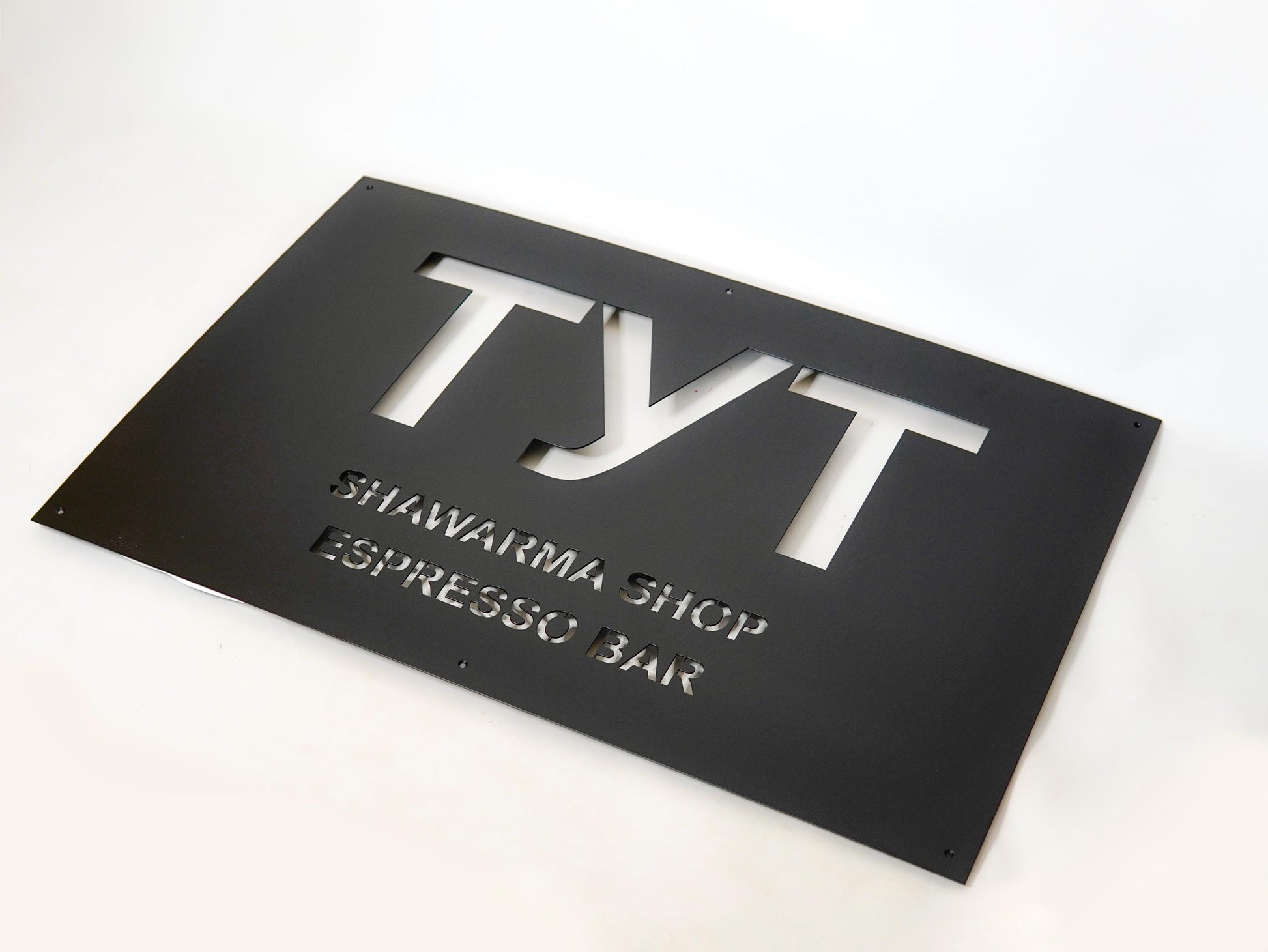 Custom LED Metal Sign — 8