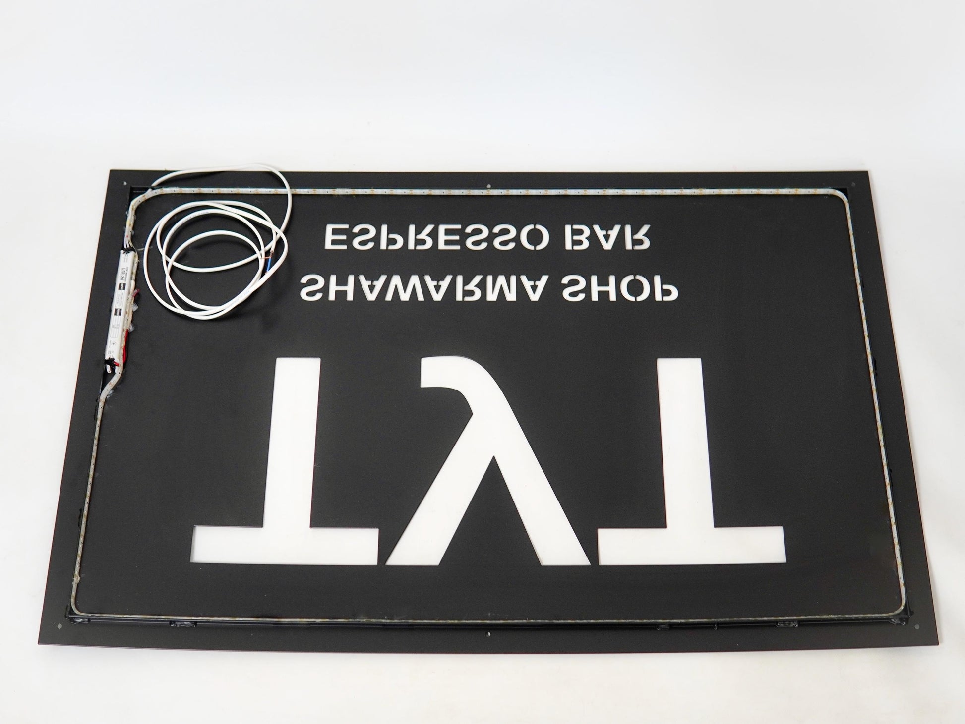 Custom LED Metal Sign — 6