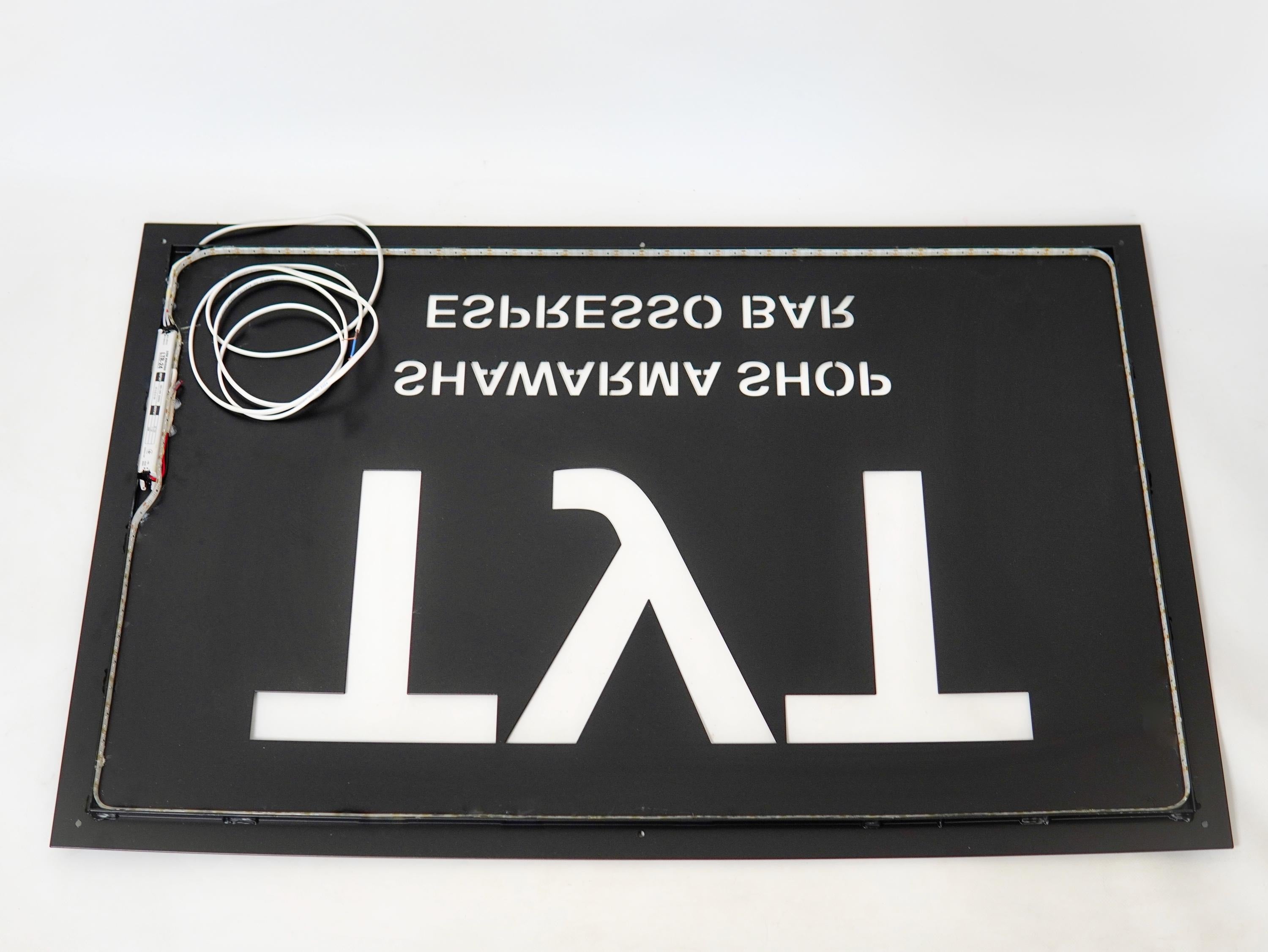 Custom LED Metal Sign — 6