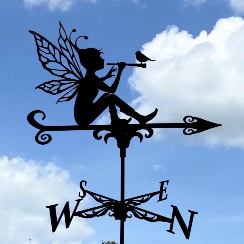 Metal Elf Weathervane