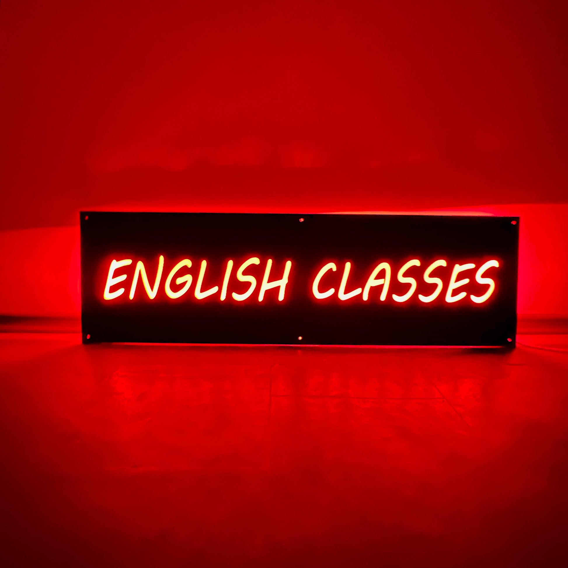 Rectangular-shaped custom logo signage for educational classes made of — 2