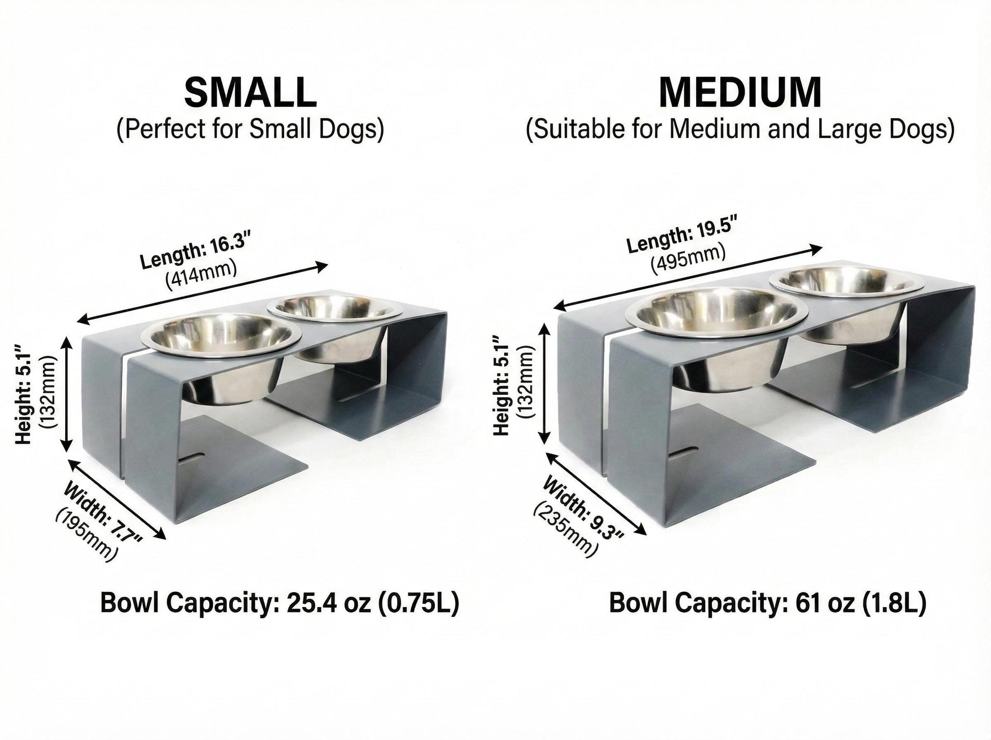 Elevated Dog Bowl Stand — 10