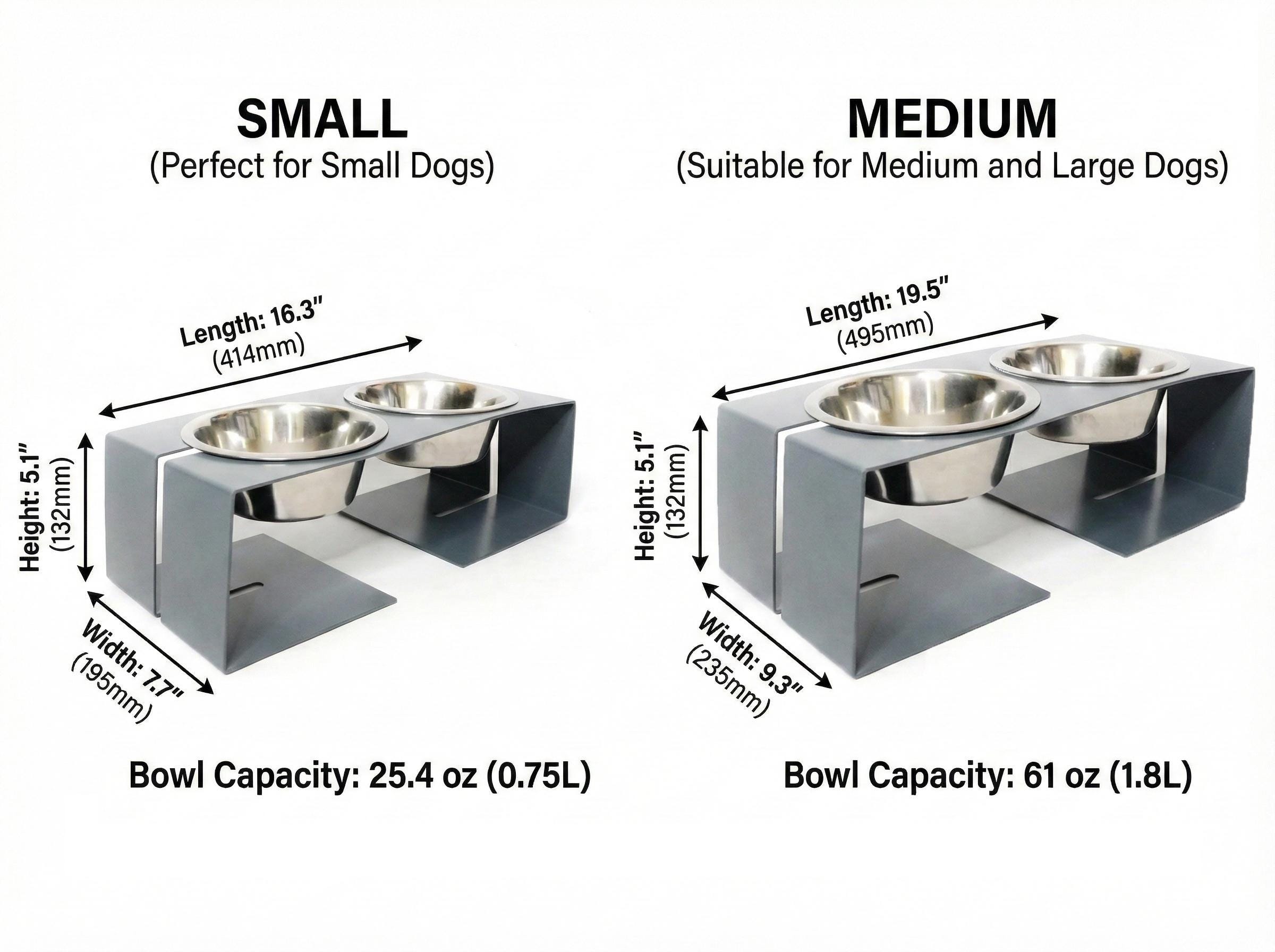 Elevated Dog Bowl Stand — 10
