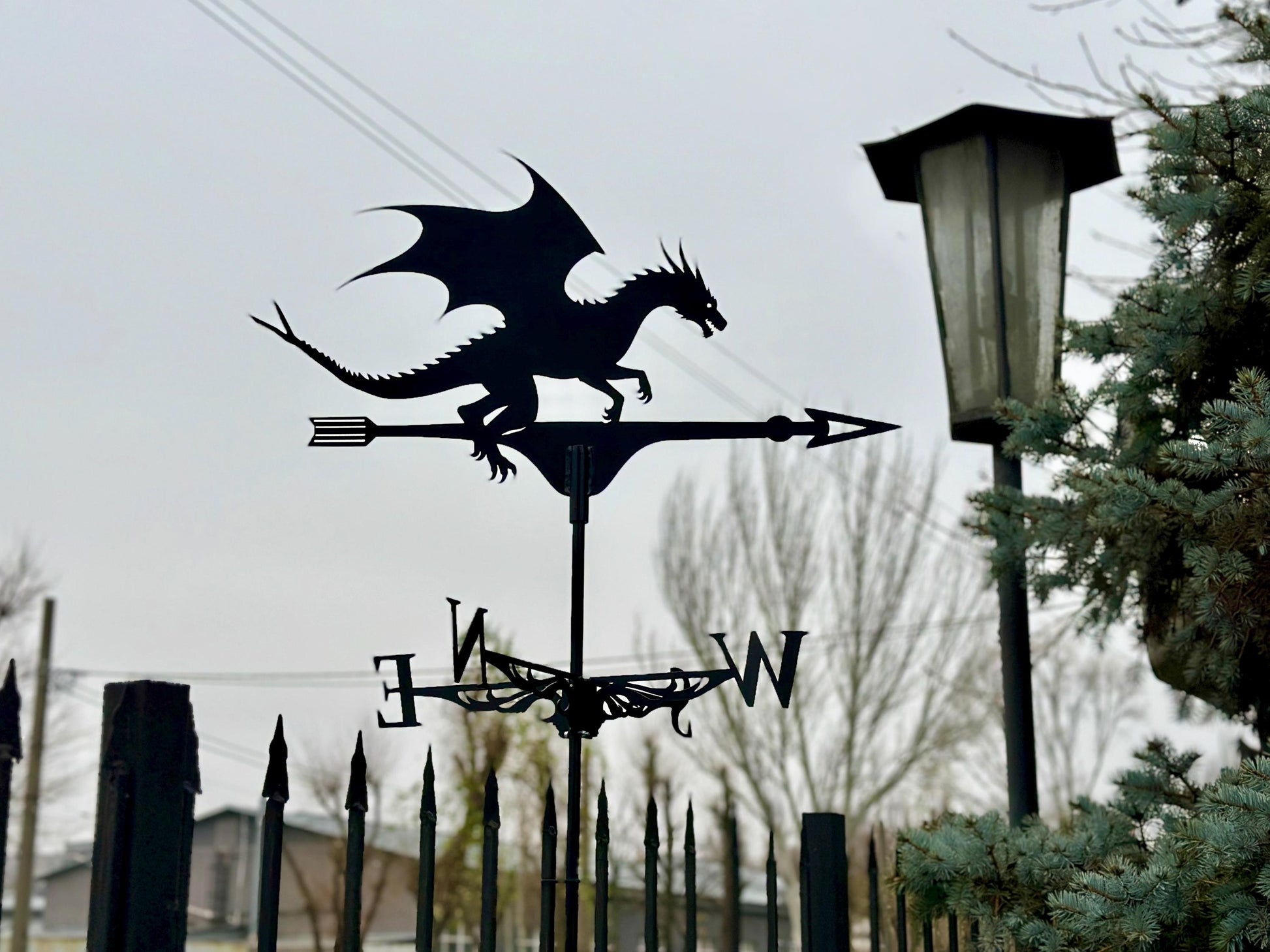 Metal Dragon Weathervane — 5