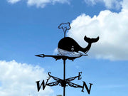 Whale Metal Weathervane