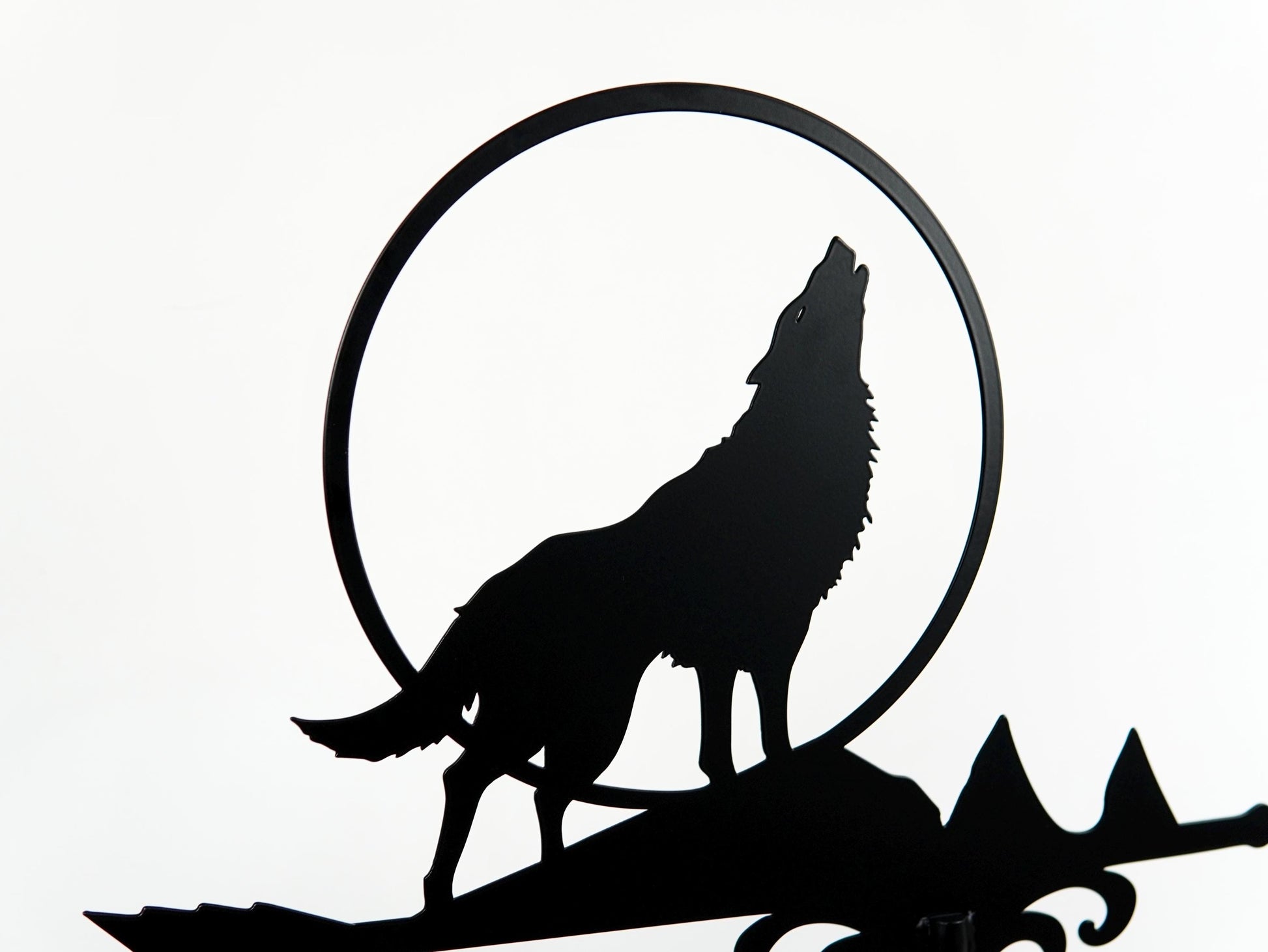 Metal Wolf Weathervane — 5