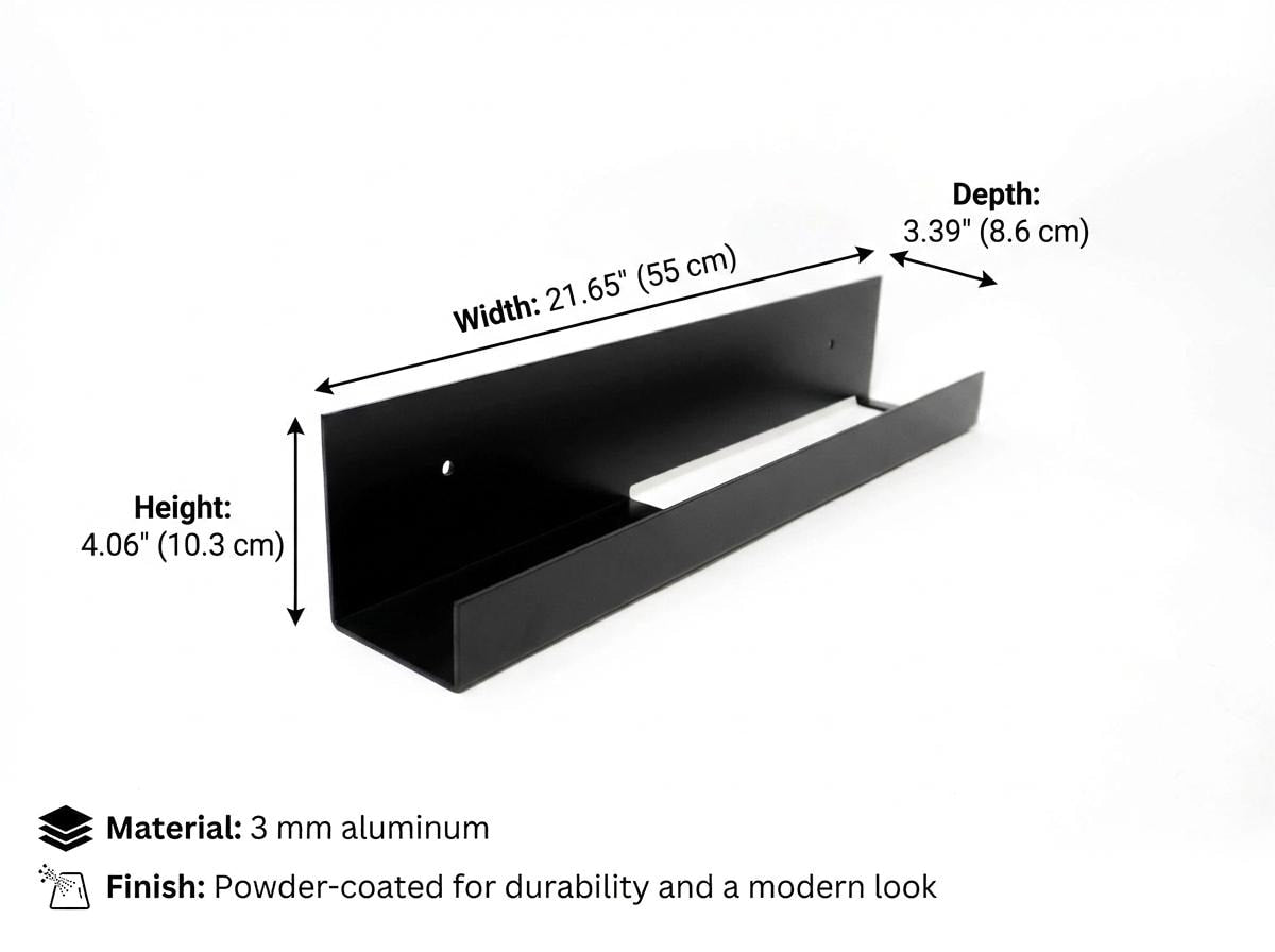 Bathroom Organizer & Towel Bar — 5