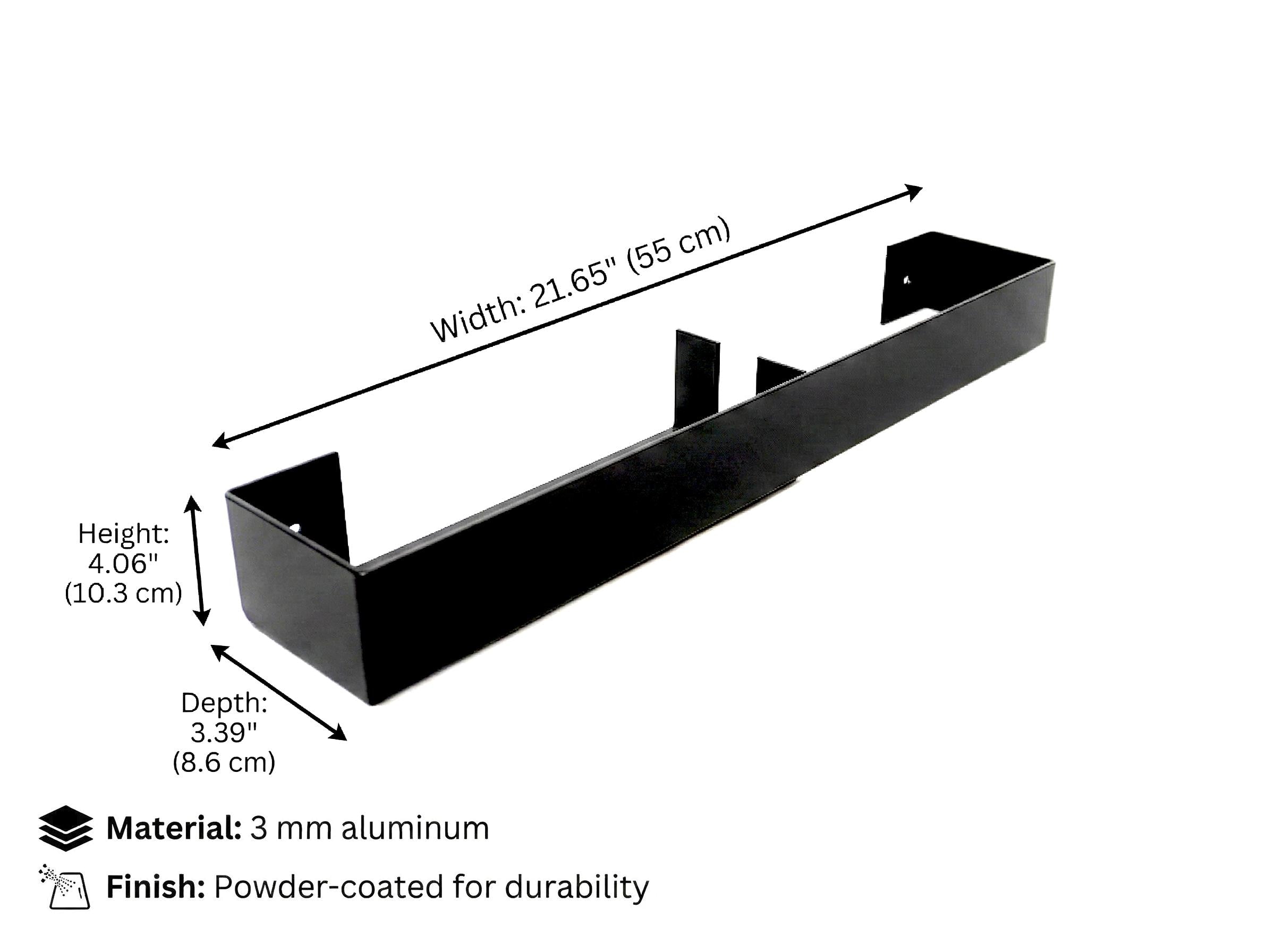 Bathroom Shelf & Towel Holder — 5