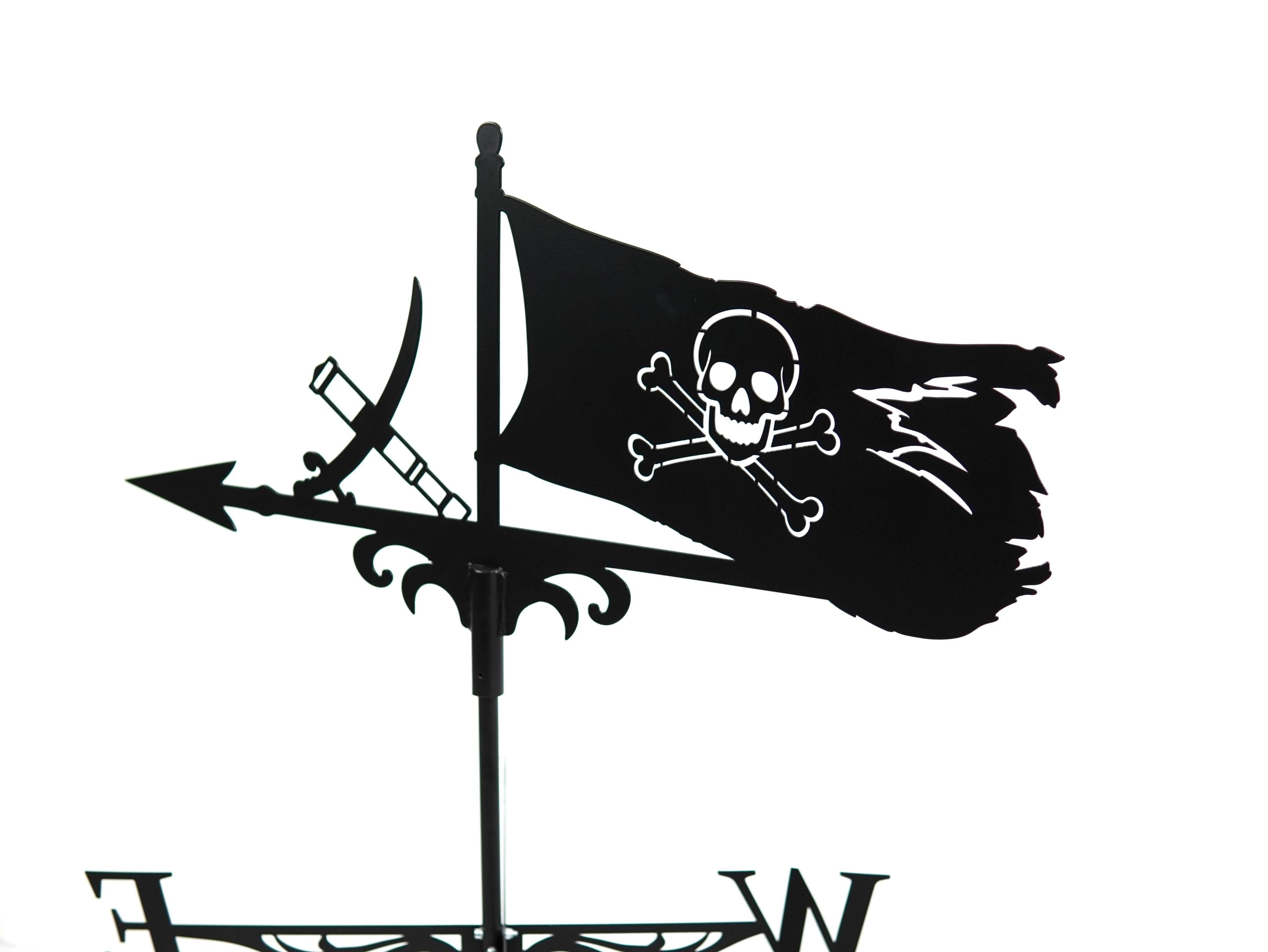 Metal Pirate Weathervane — 3