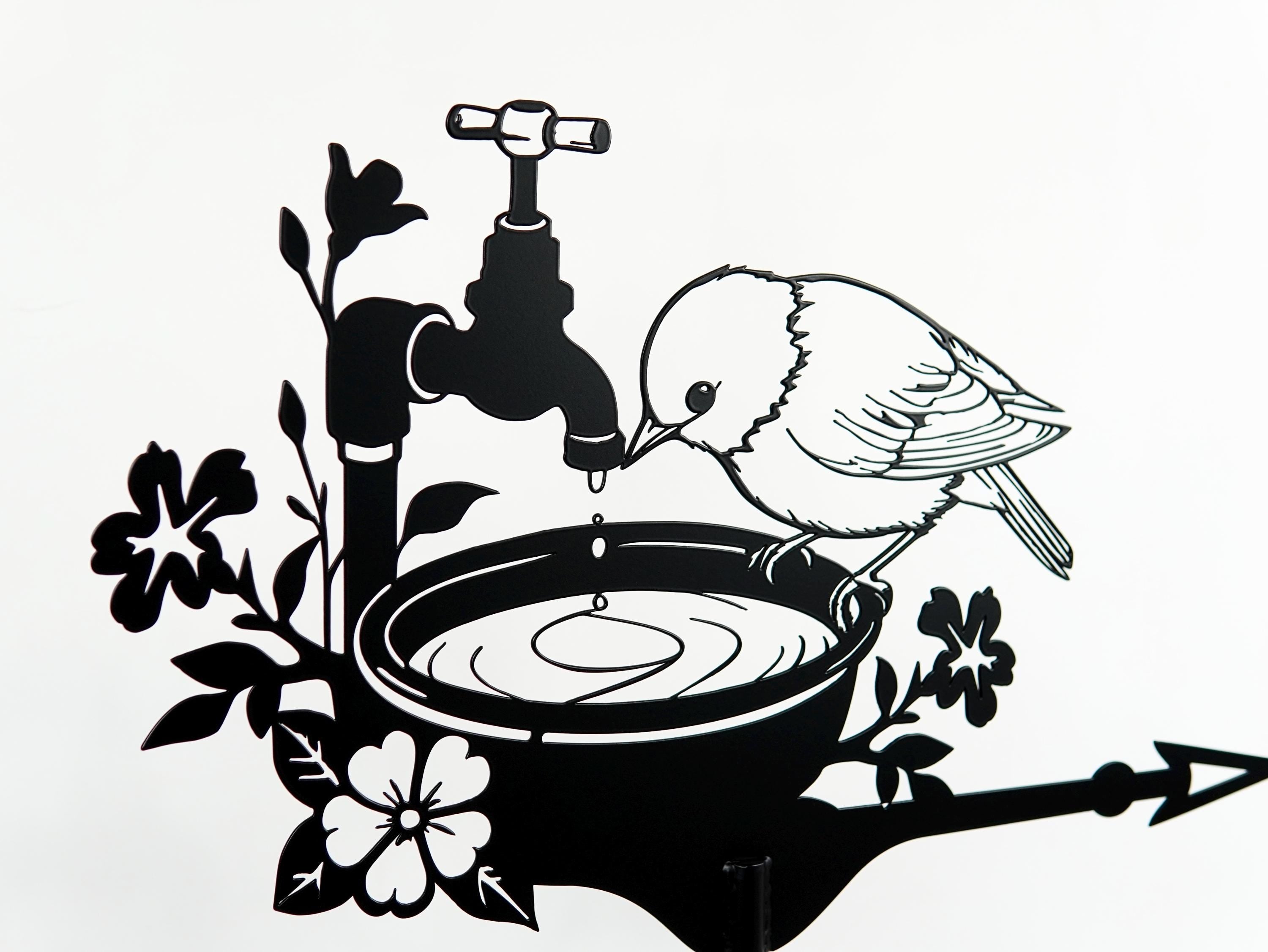 Metal Bird Weathervane — 4