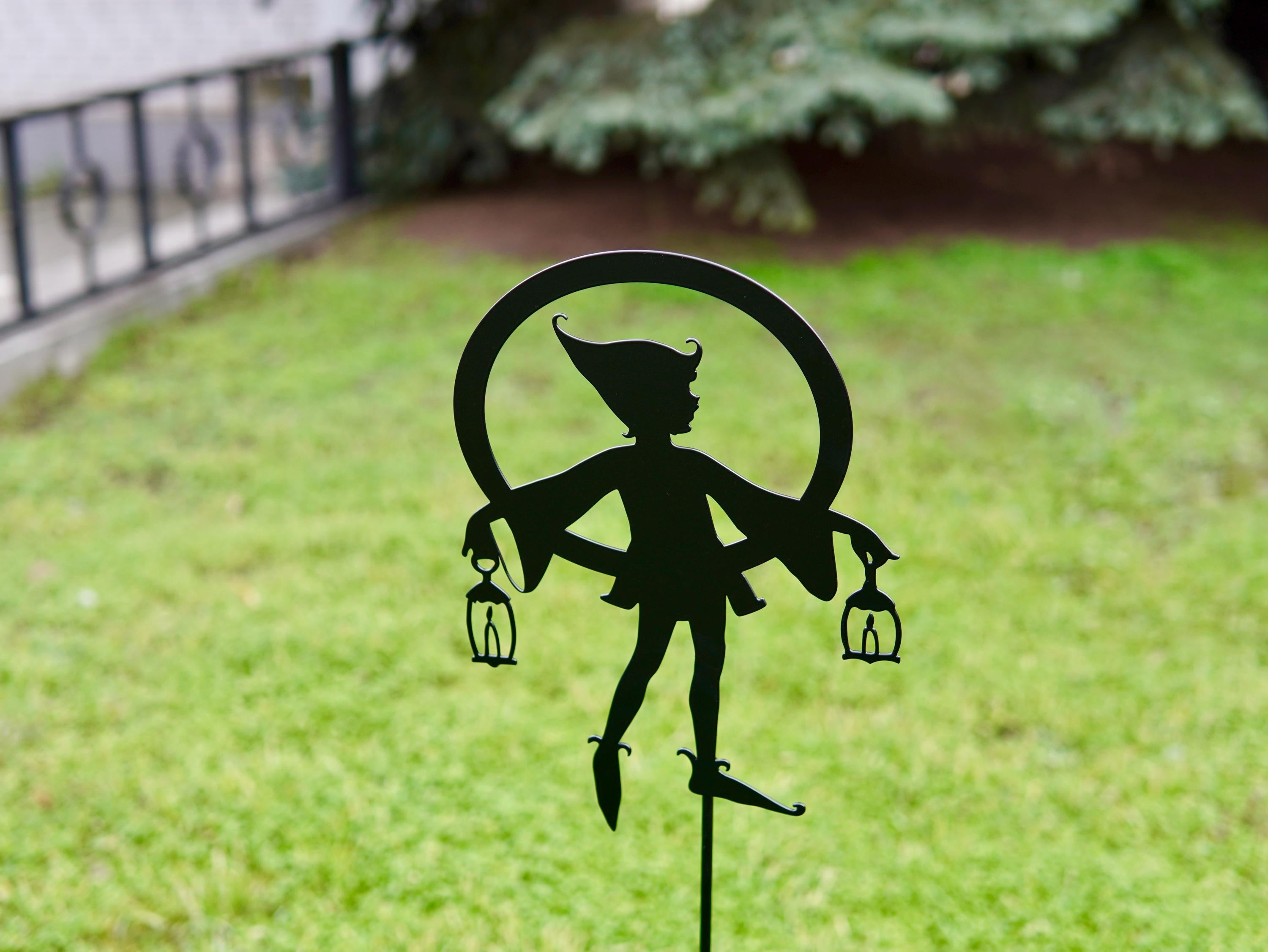 Elf with Lantern Captivating Touch for Your Backyard — 3