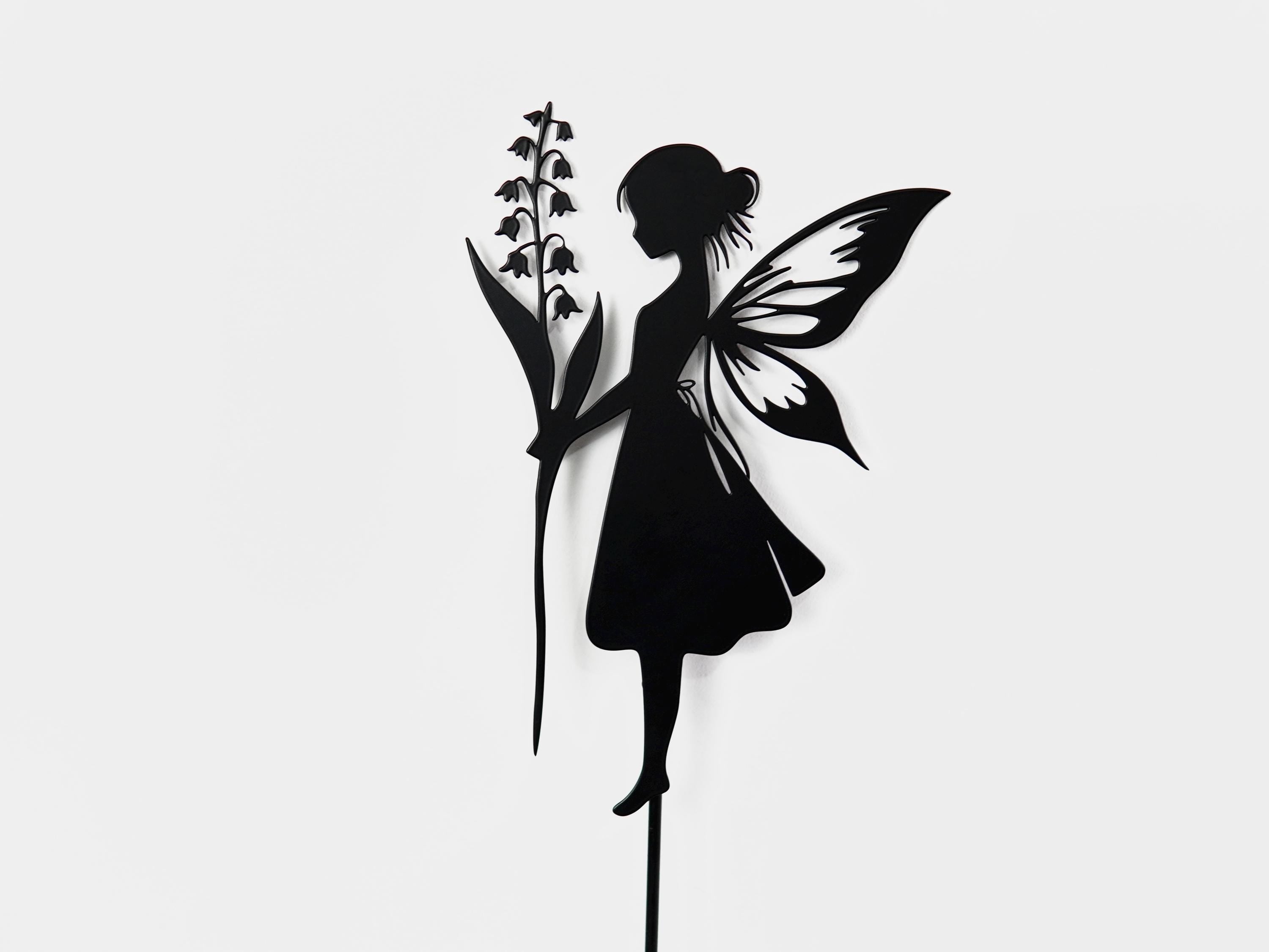 Fairy with Lily For Backyard or Patio. Captivating Touch for Your Outd — 6