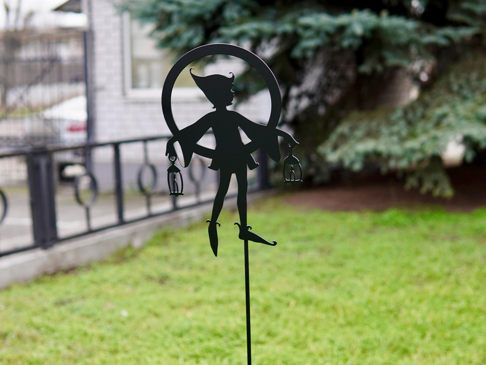 Elf with Lantern Captivating Touch for Your Backyard — 2