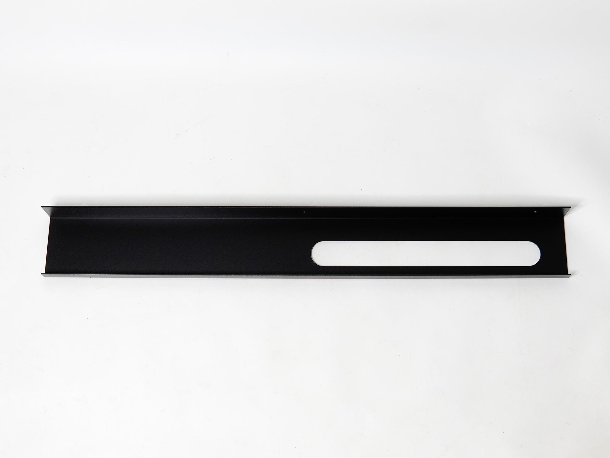 Wide Aluminum Floating Shelf for Bathroom With Towel Holder — 3