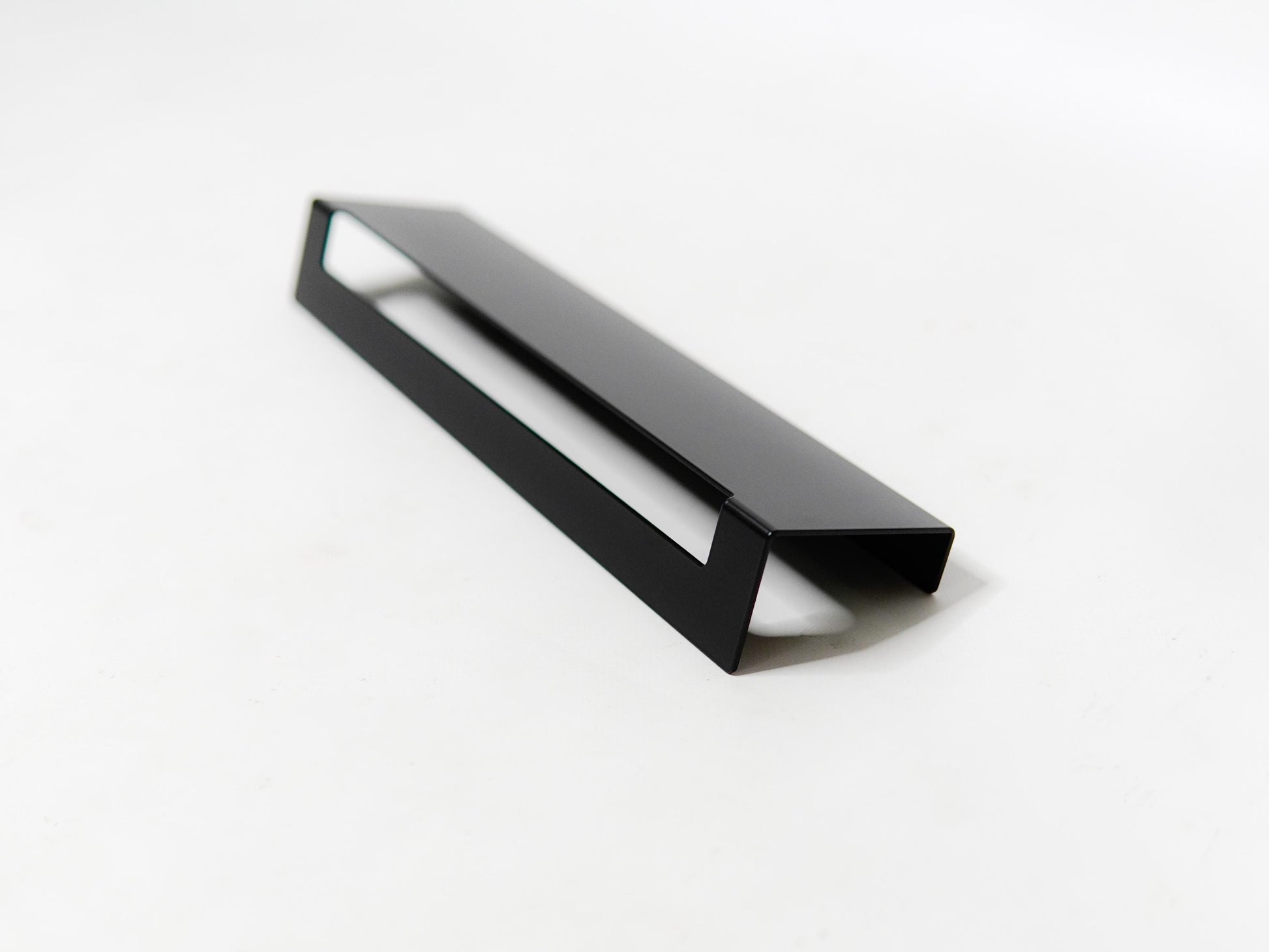 Wide Aluminum Floating Shelf for Bathroom With Towel Holder — 9