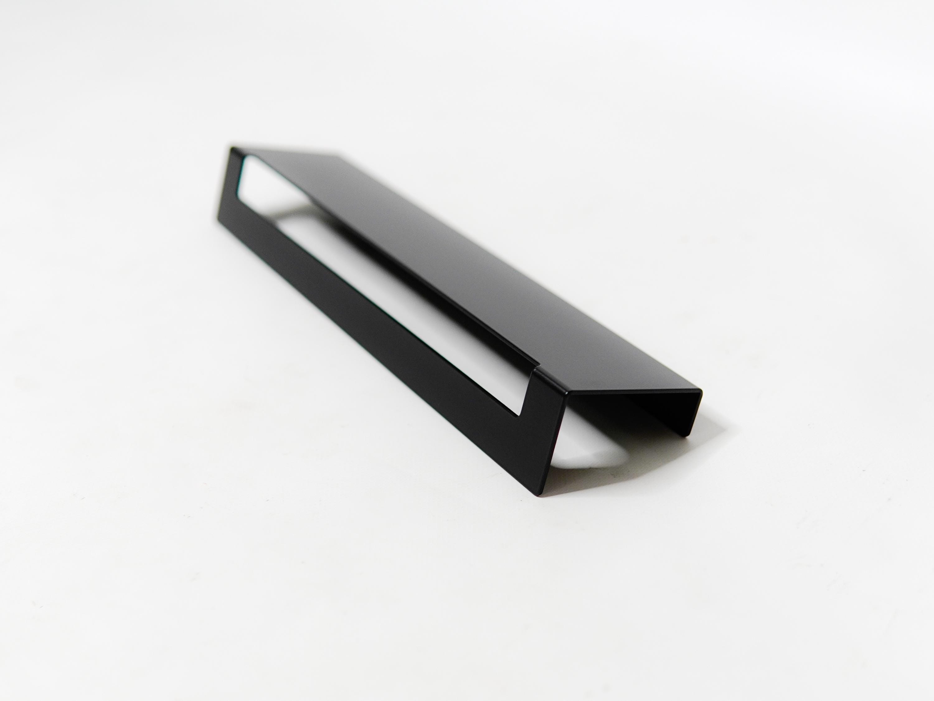 Wide Aluminum Floating Shelf for Bathroom With Towel Holder — 9