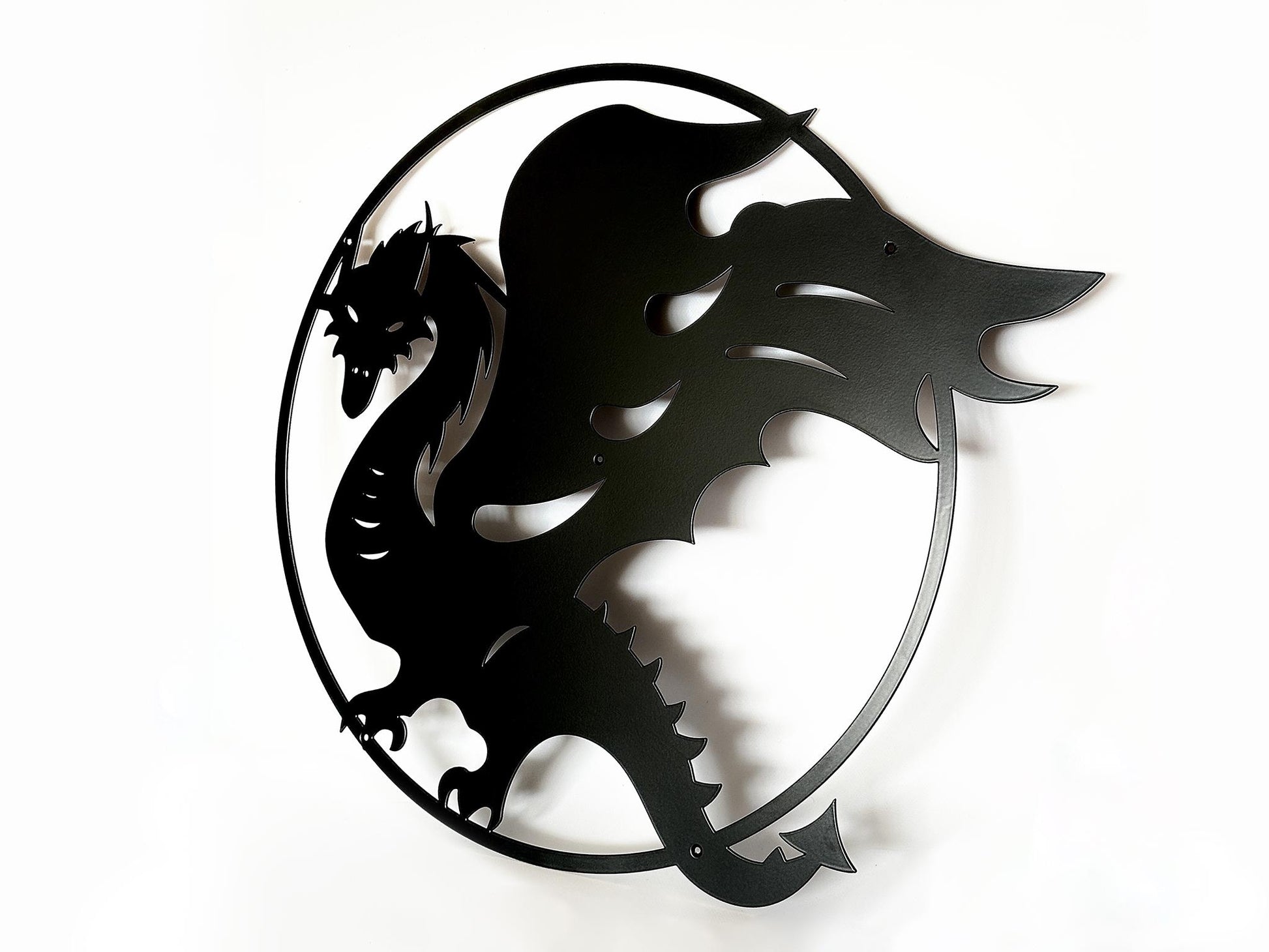 Dragon Wall Art Fantasy Flying Drake Silhouette — 4