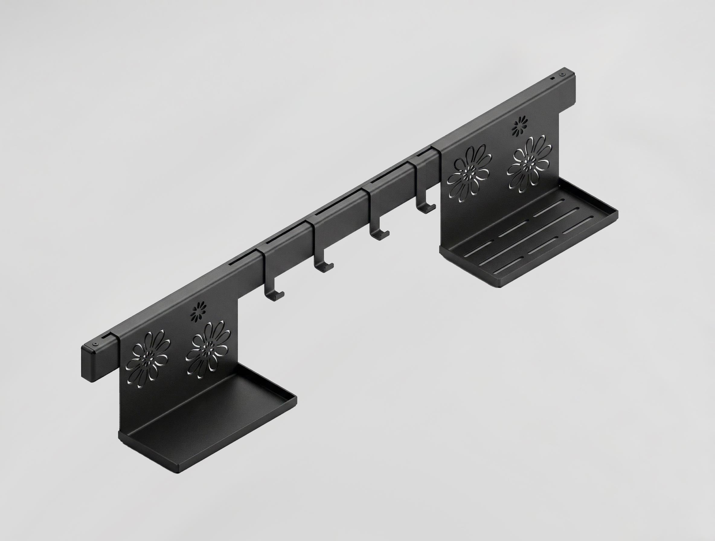 Modular Aluminum Rail Shelf