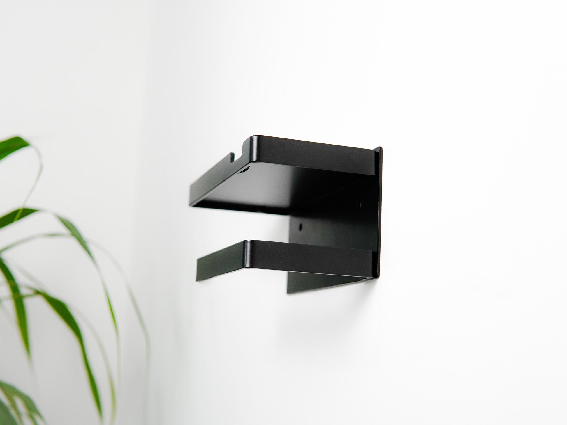 Aluminum Toilet Paper Holder with Shelf for Phone — 7