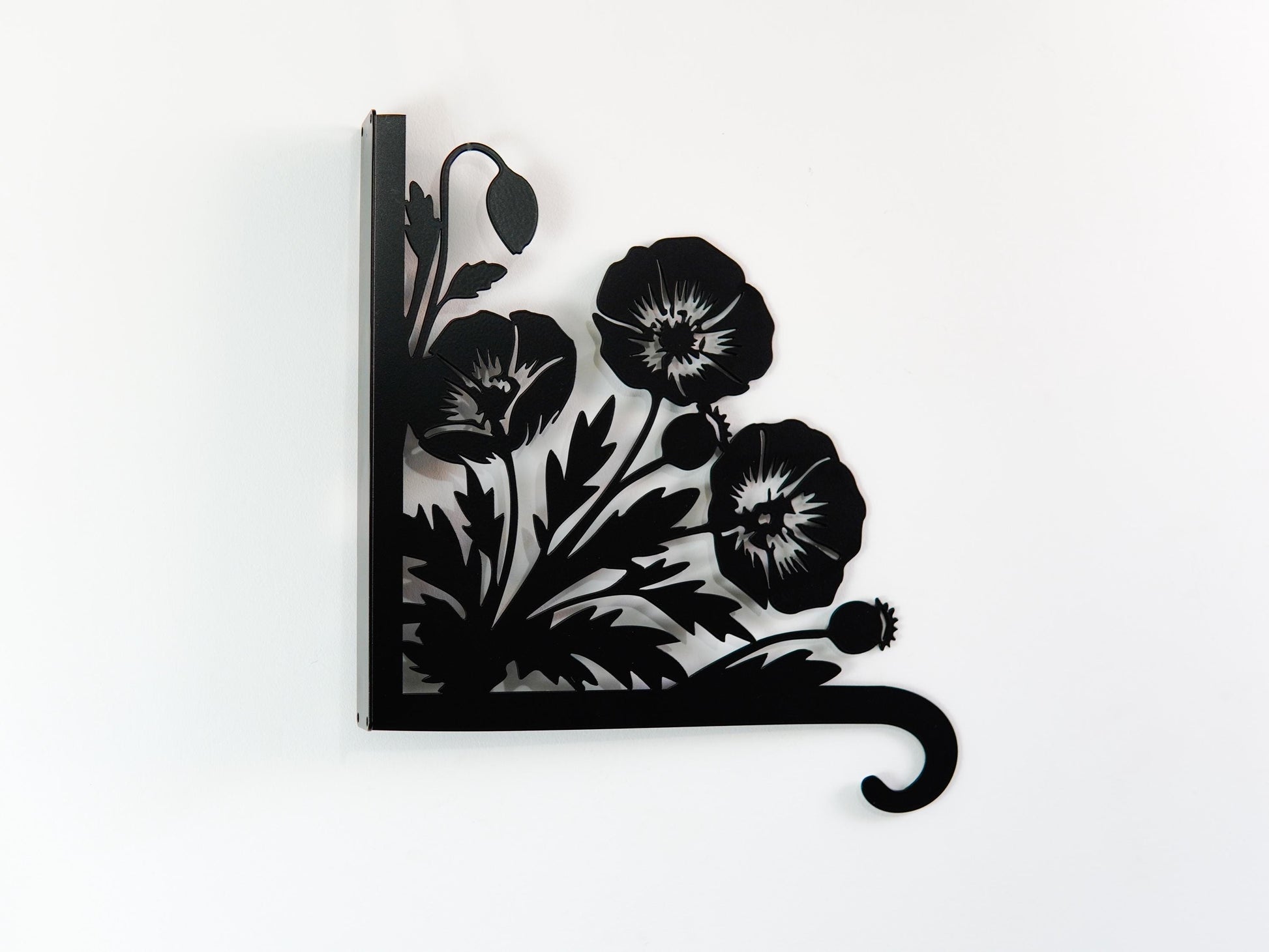 Poppies Metal Outdoor Plant Hanger — 3