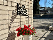 Poppies Metal Outdoor Plant Hanger