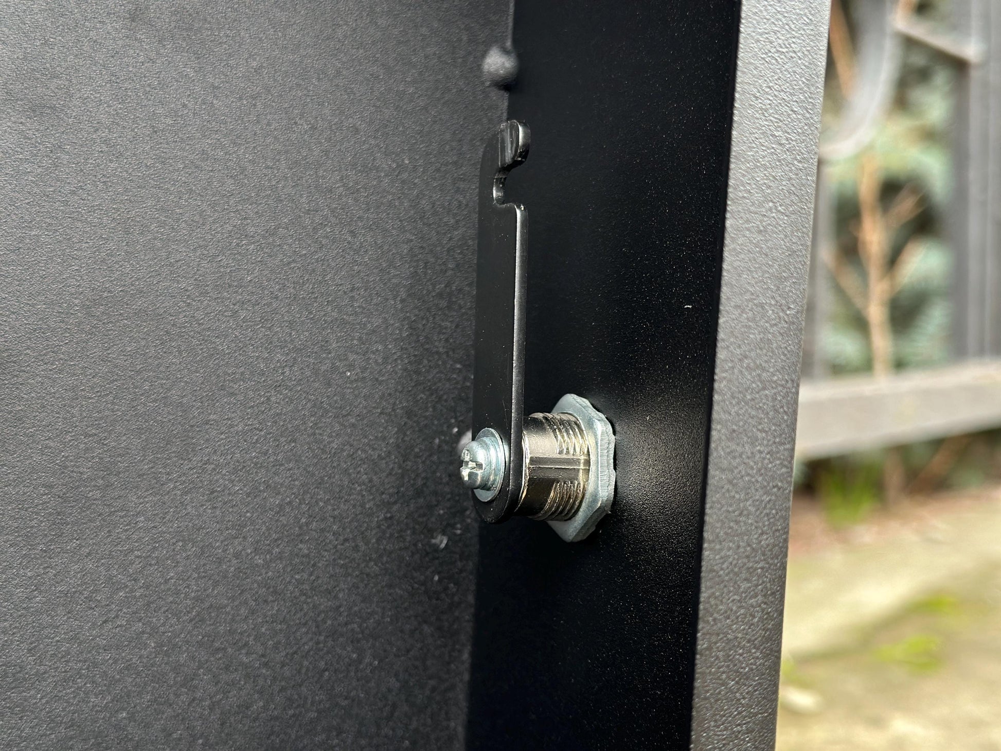 Personalized Locking Mailbox with Dog — 10