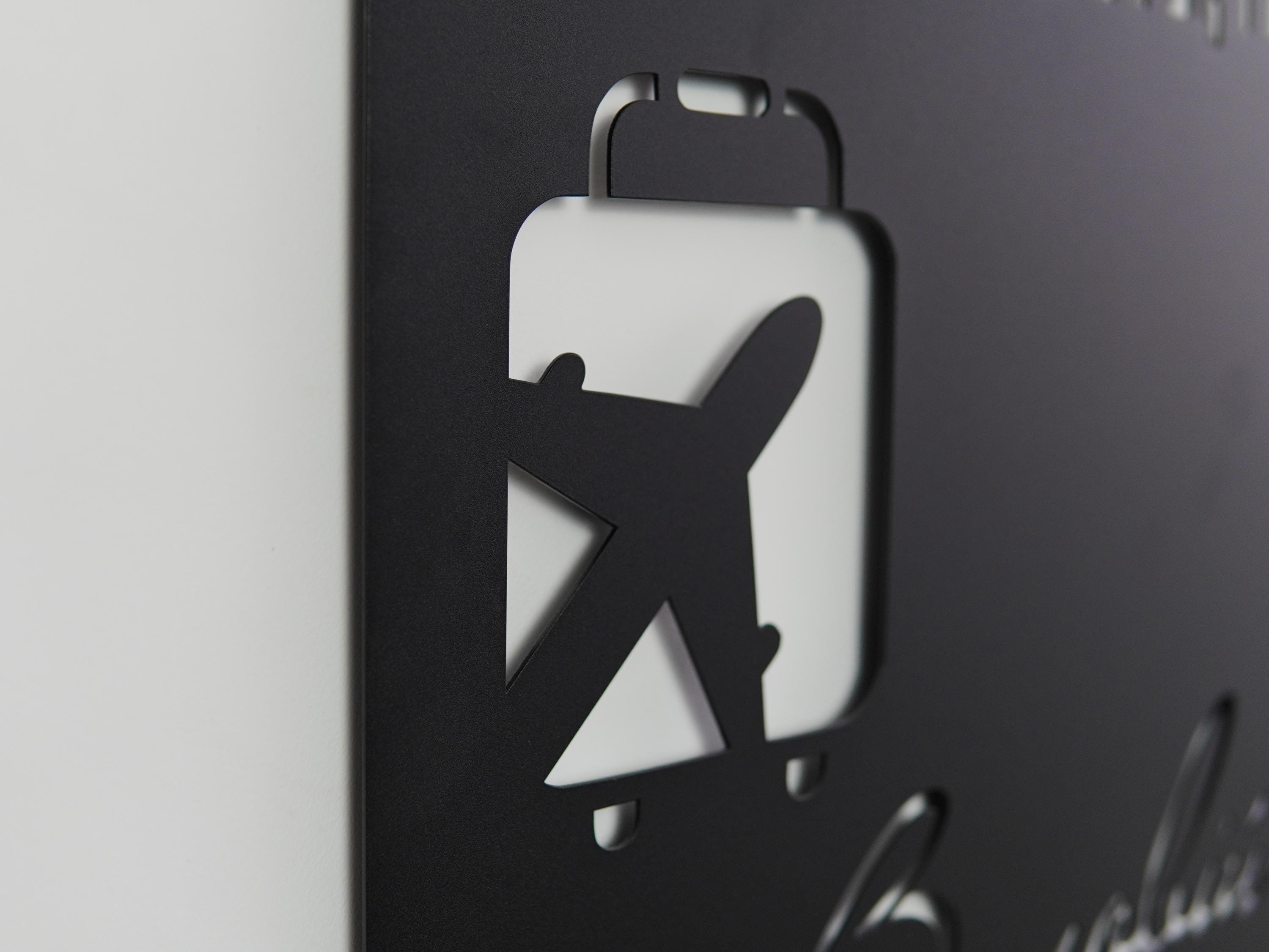 Custom Steel LED Sign — 4