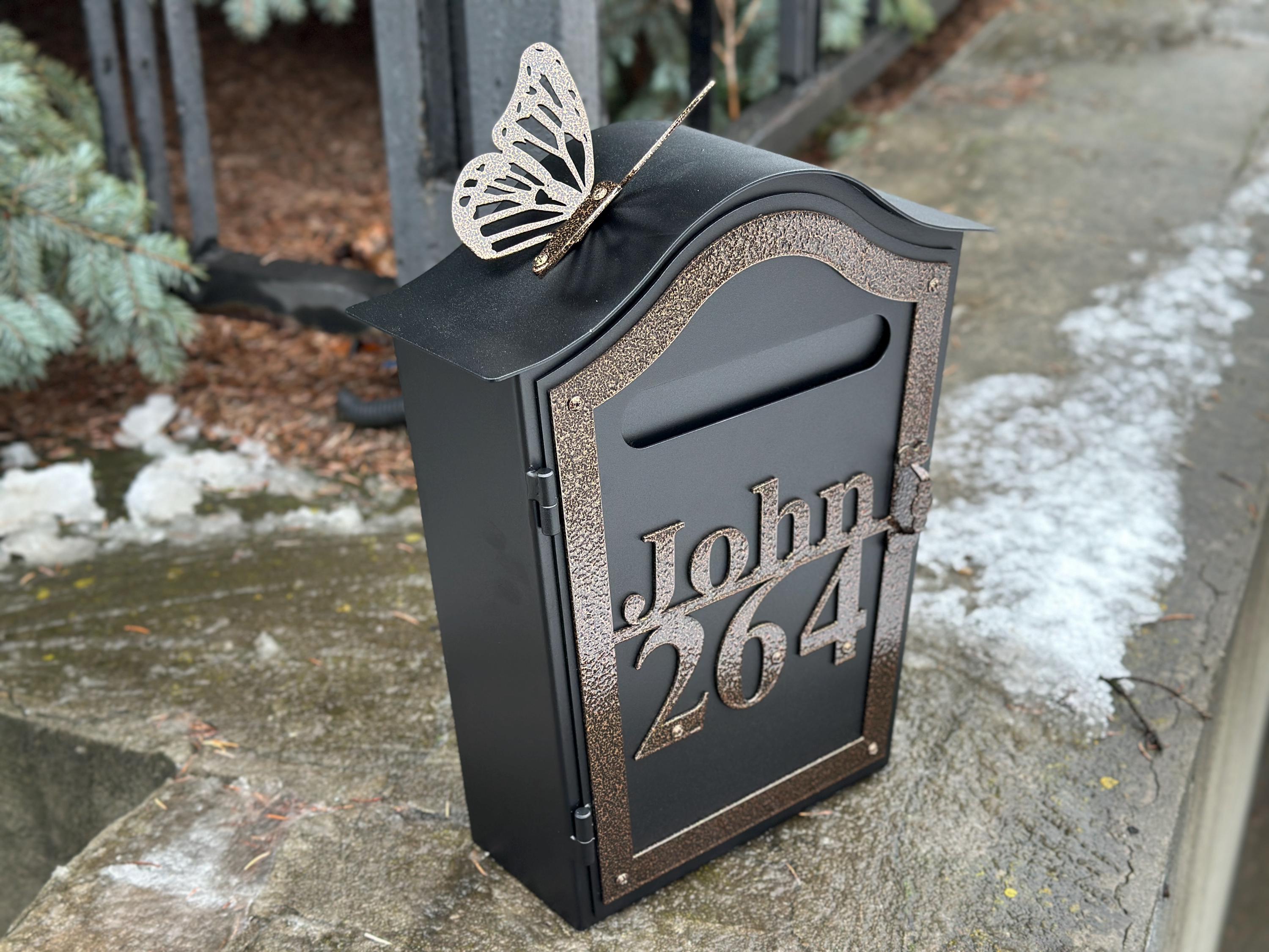 Custom Mailbox Butterfly — 5