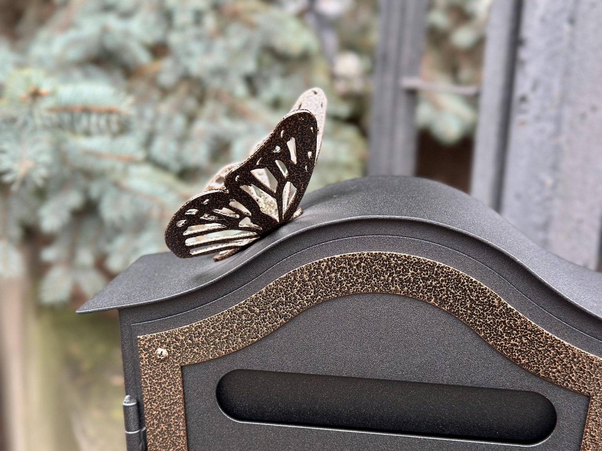 Custom Mailbox Butterfly — 4