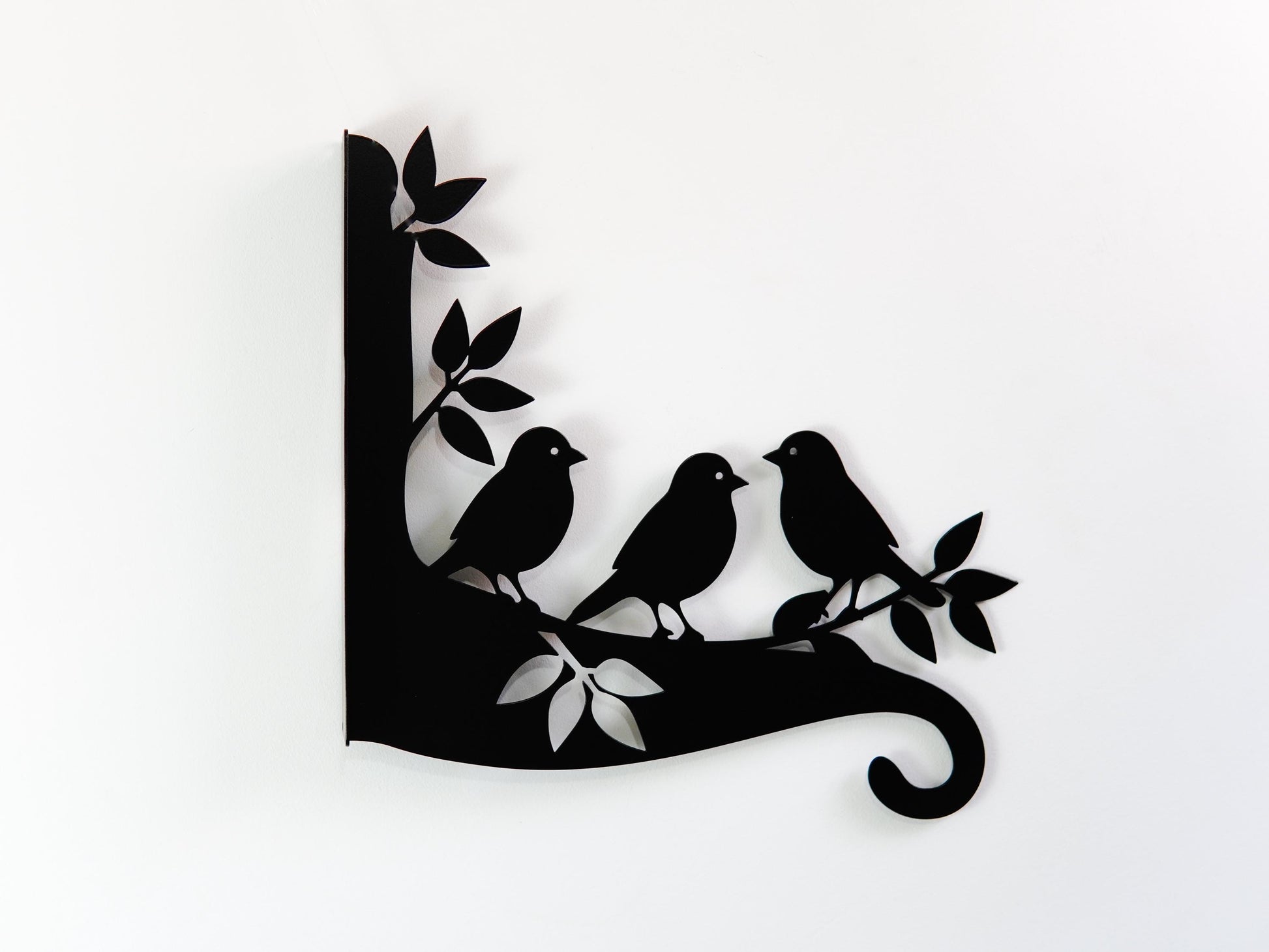 Birds Metal Outdoor Plant Hanger and Wall Hook — 4