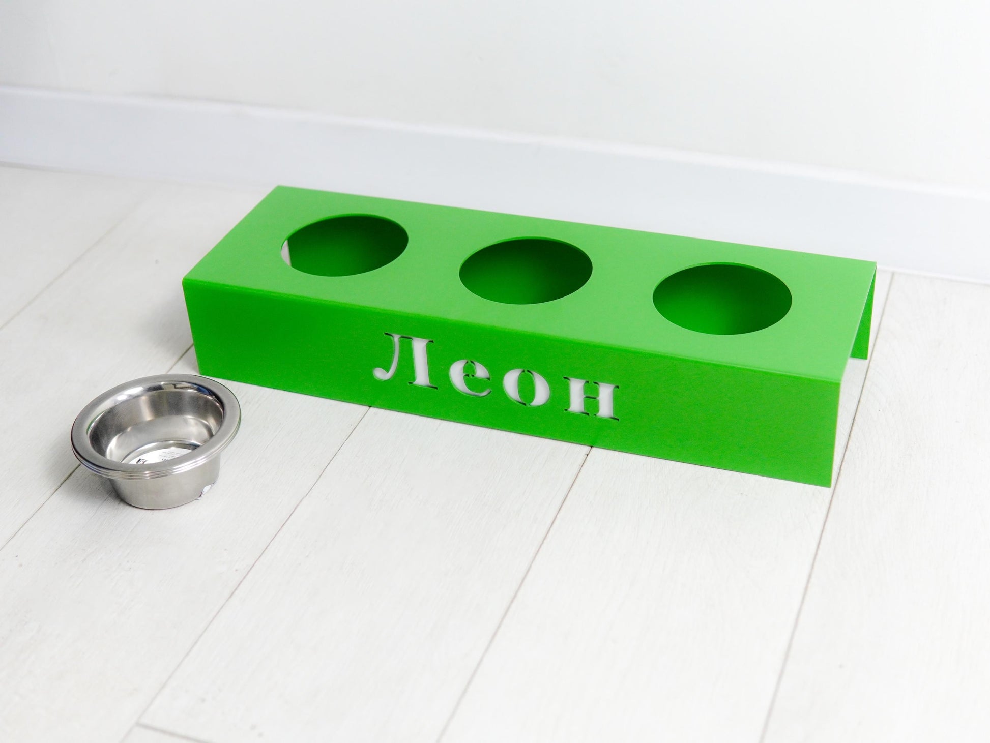Personalized Metal Dog Feeder Stand — 2