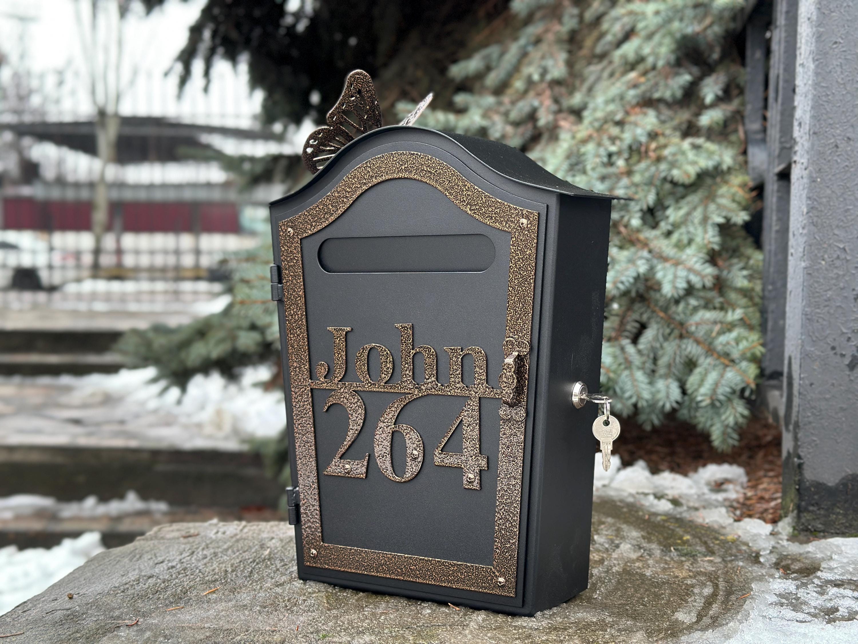 Custom Mailbox Butterfly