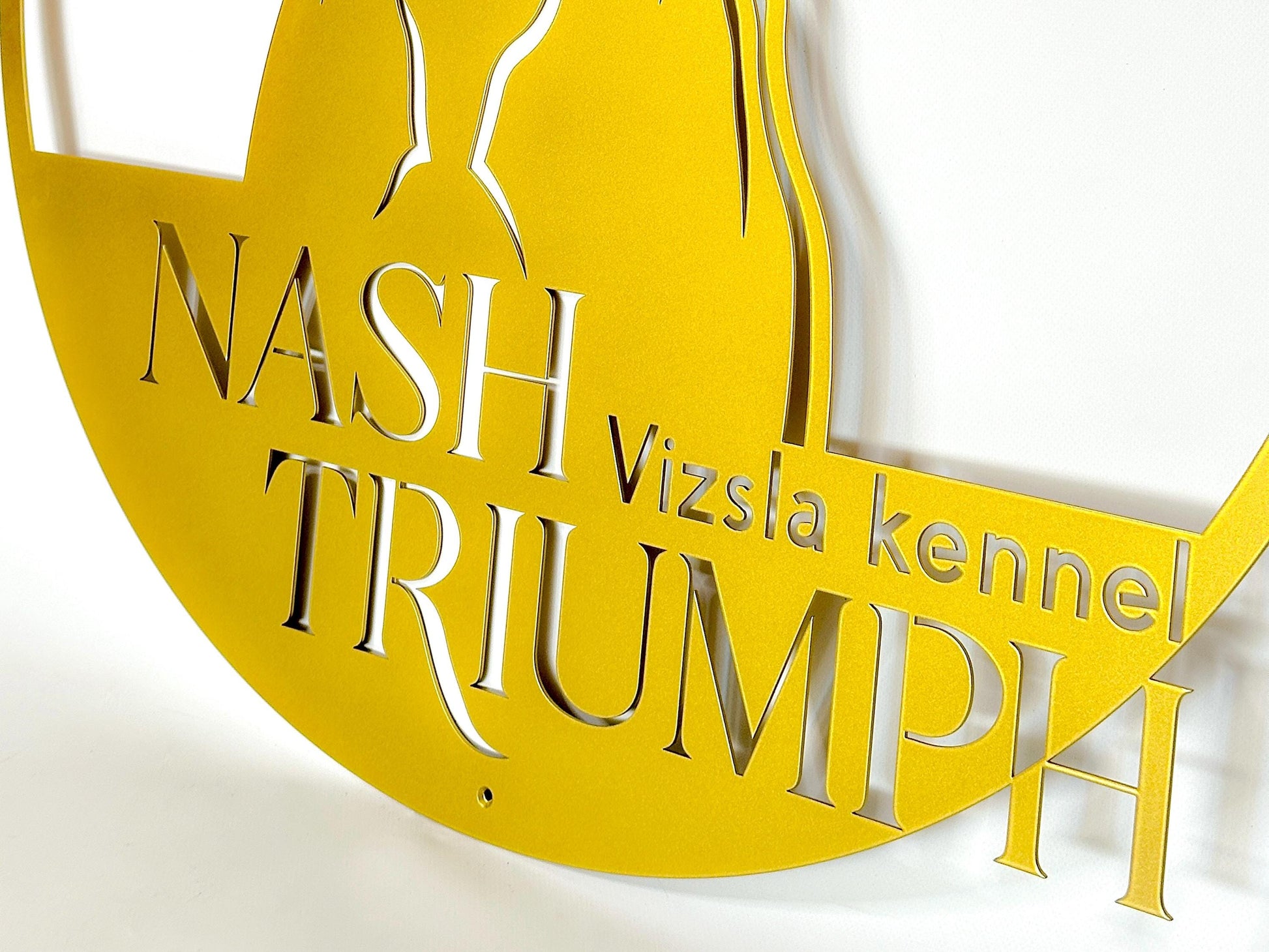 Personalized Vizsla Dog Sign — 5