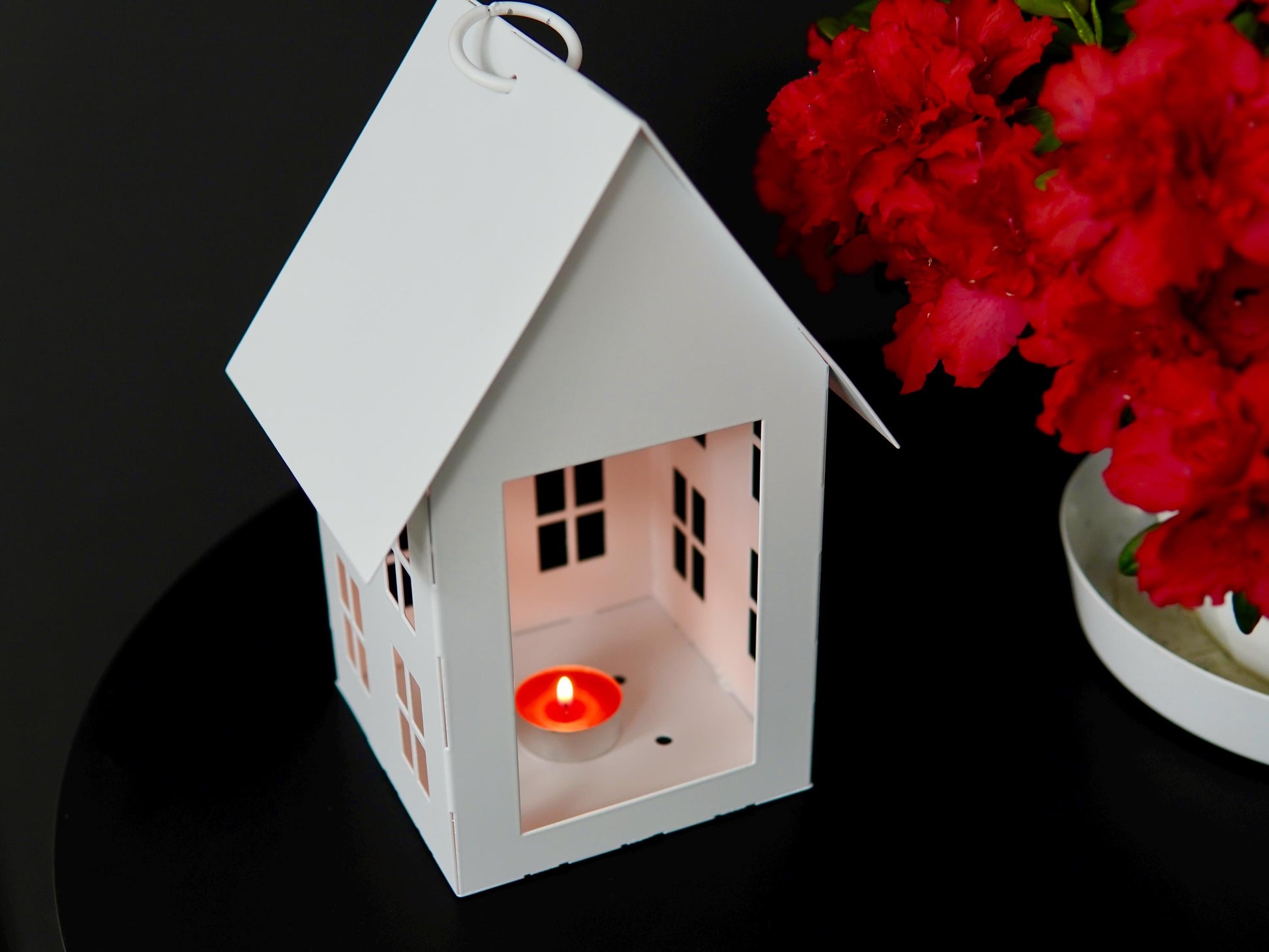 Bird Feeder. Decorative House and Lantern or Candle Holder. Made From  — 10