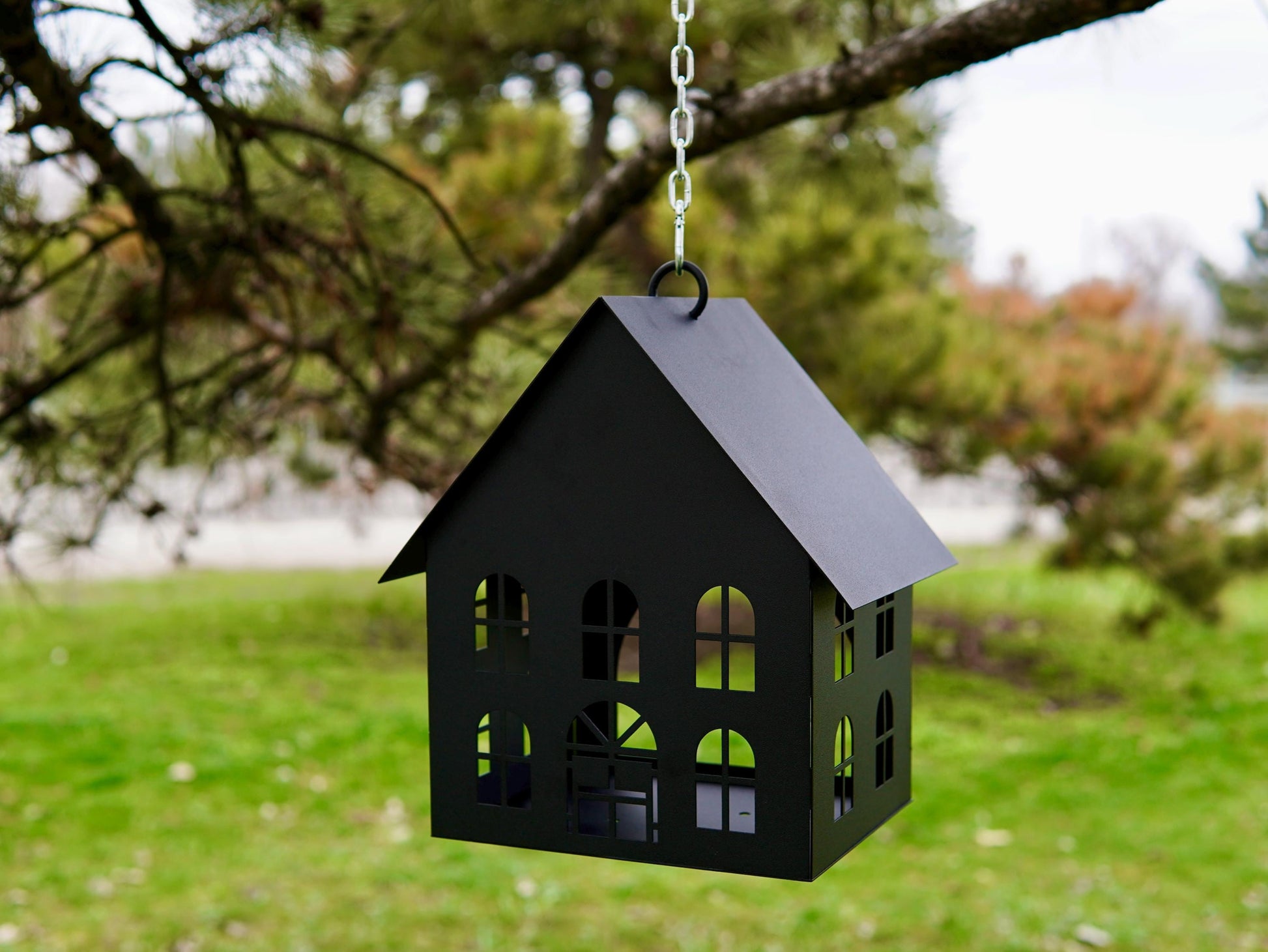 Tealight Holder or Bird Feeder. Decorative House for Fairies Made From — 10