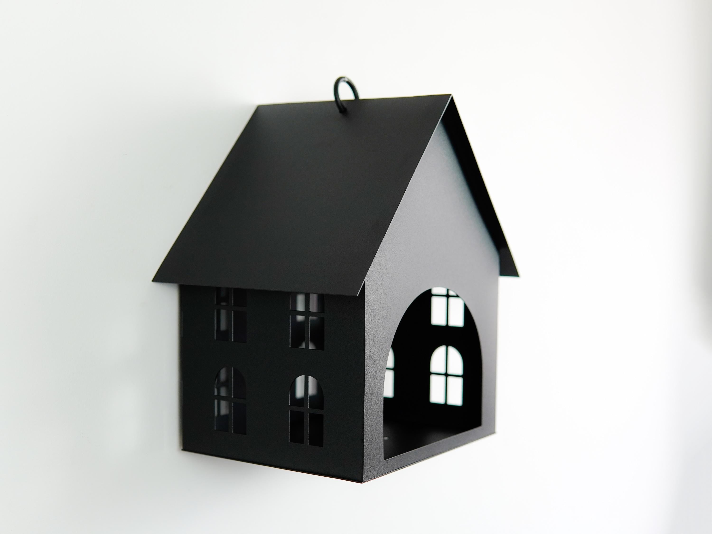 Tealight Holder or Bird Feeder. Decorative House for Fairies Made From — 6
