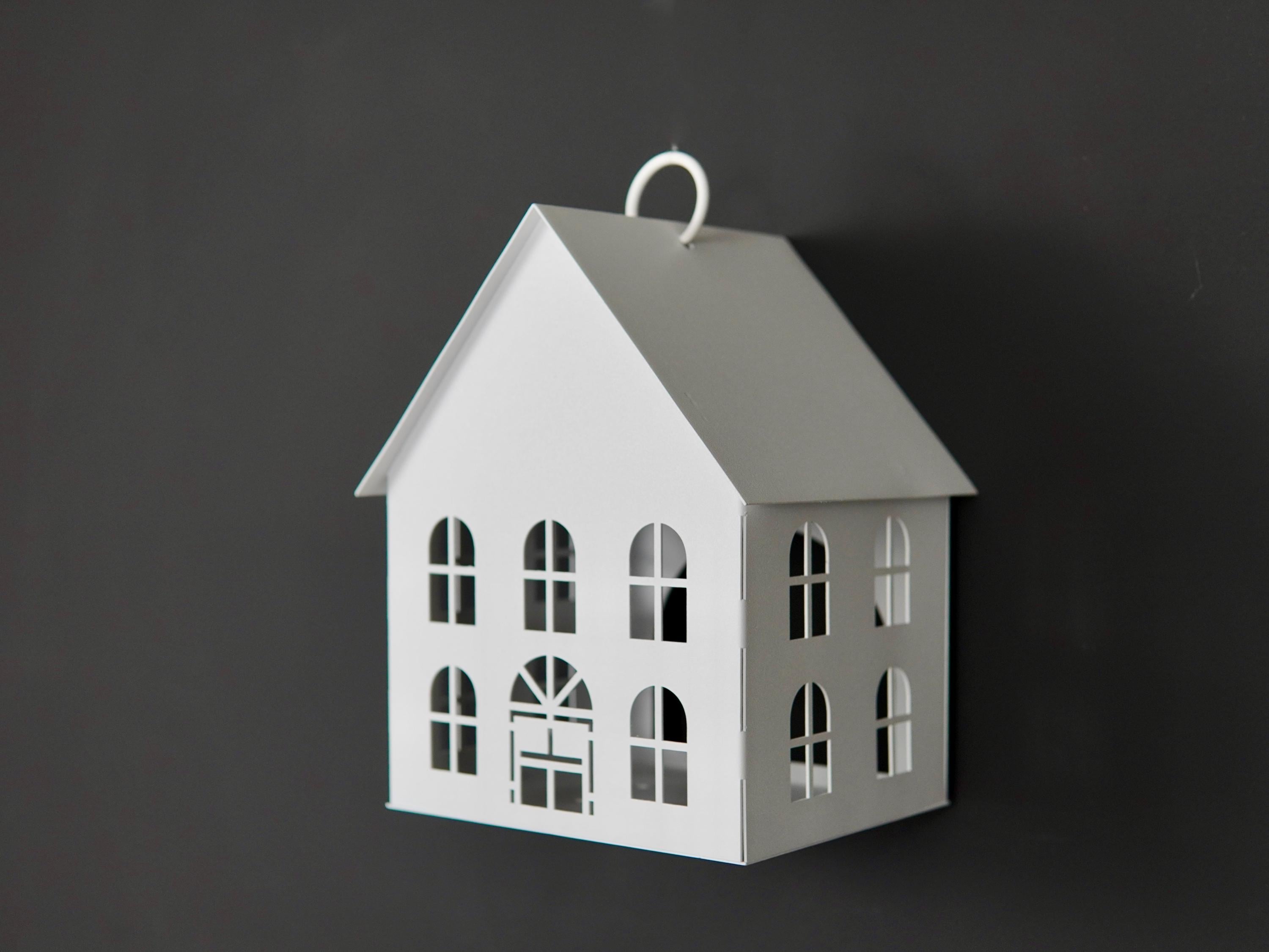 Tealight Holder or Bird Feeder. Decorative House for Fairies Made From — 5
