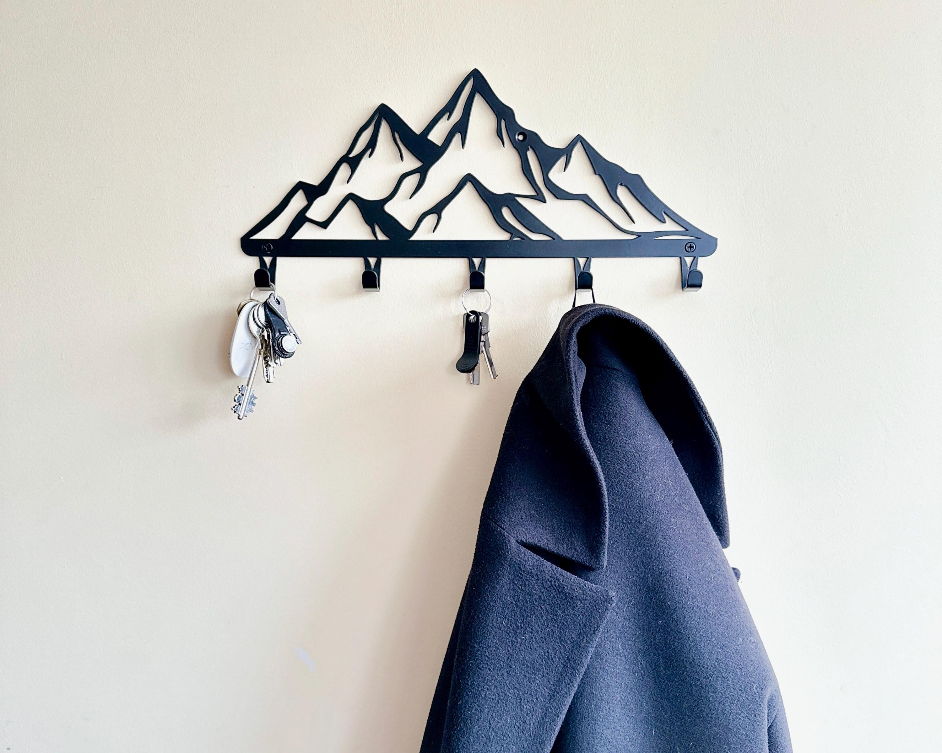 Mountain Metal Coat Rack